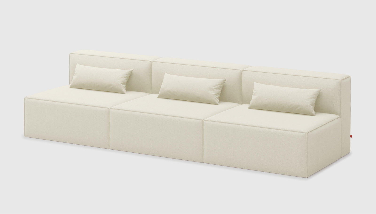 Mix Modular 3-PC Armless Sofa Sofa Gus* Four Hands, Mid Century Modern Furniture, Old Bones Furniture Company, Old Bones Co, Modern Mid Century, Designer Furniture, https://www.oldbonesco.com/