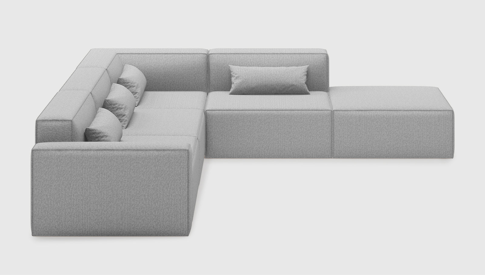 Mix Modular 5-PC Sectional Sectional Gus* Four Hands, Mid Century Modern Furniture, Old Bones Furniture Company, Old Bones Co, Modern Mid Century, Designer Furniture, https://www.oldbonesco.com/