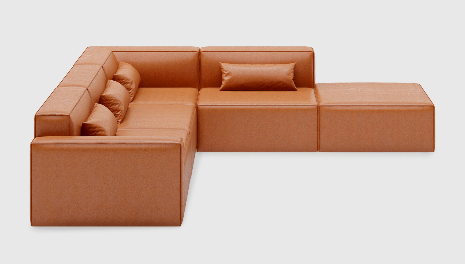 Mix Modular 5-PC Sectional Sectional Gus* Four Hands, Mid Century Modern Furniture, Old Bones Furniture Company, Old Bones Co, Modern Mid Century, Designer Furniture, https://www.oldbonesco.com/