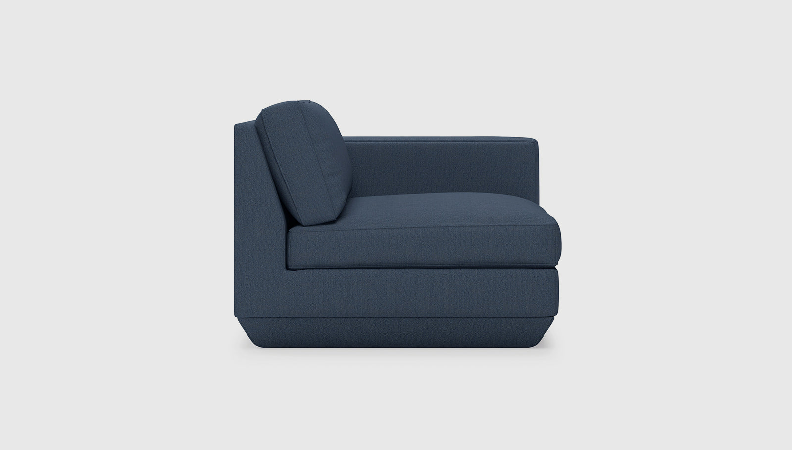 Podium Modular Arm Right Sofa Gus* Four Hands, Mid Century Modern Furniture, Old Bones Furniture Company, Old Bones Co, Modern Mid Century, Designer Furniture, https://www.oldbonesco.com/