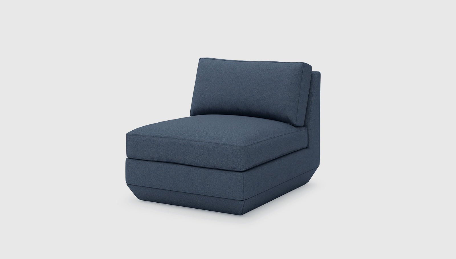 Podium Modular Armless Chair Chair Gus* Four Hands, Mid Century Modern Furniture, Old Bones Furniture Company, Old Bones Co, Modern Mid Century, Designer Furniture, https://www.oldbonesco.com/