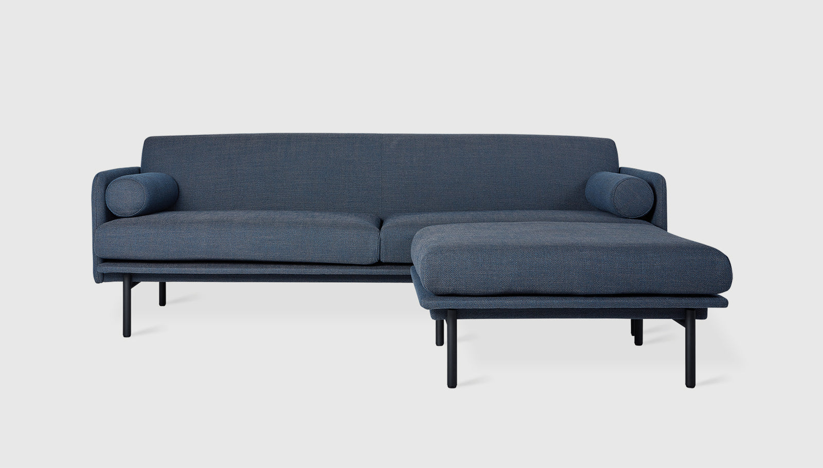 Foundry Bi-Sectional Sectional Soja Gus* Four Hands, Mid Century Modern Furniture, Old Bones Furniture Company, Old Bones Co, Modern Mid Century, Designer Furniture, https://www.oldbonesco.com/