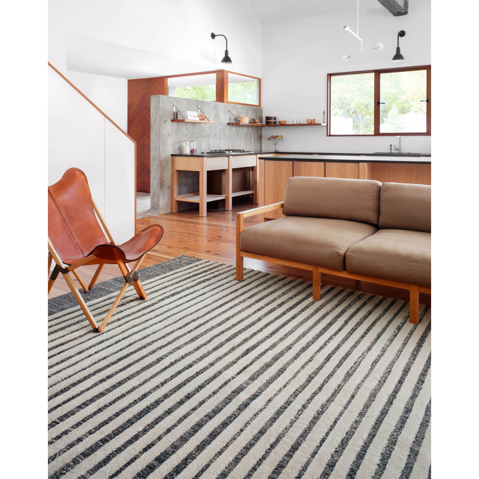 Loloi Hagen White/Ocean Rug