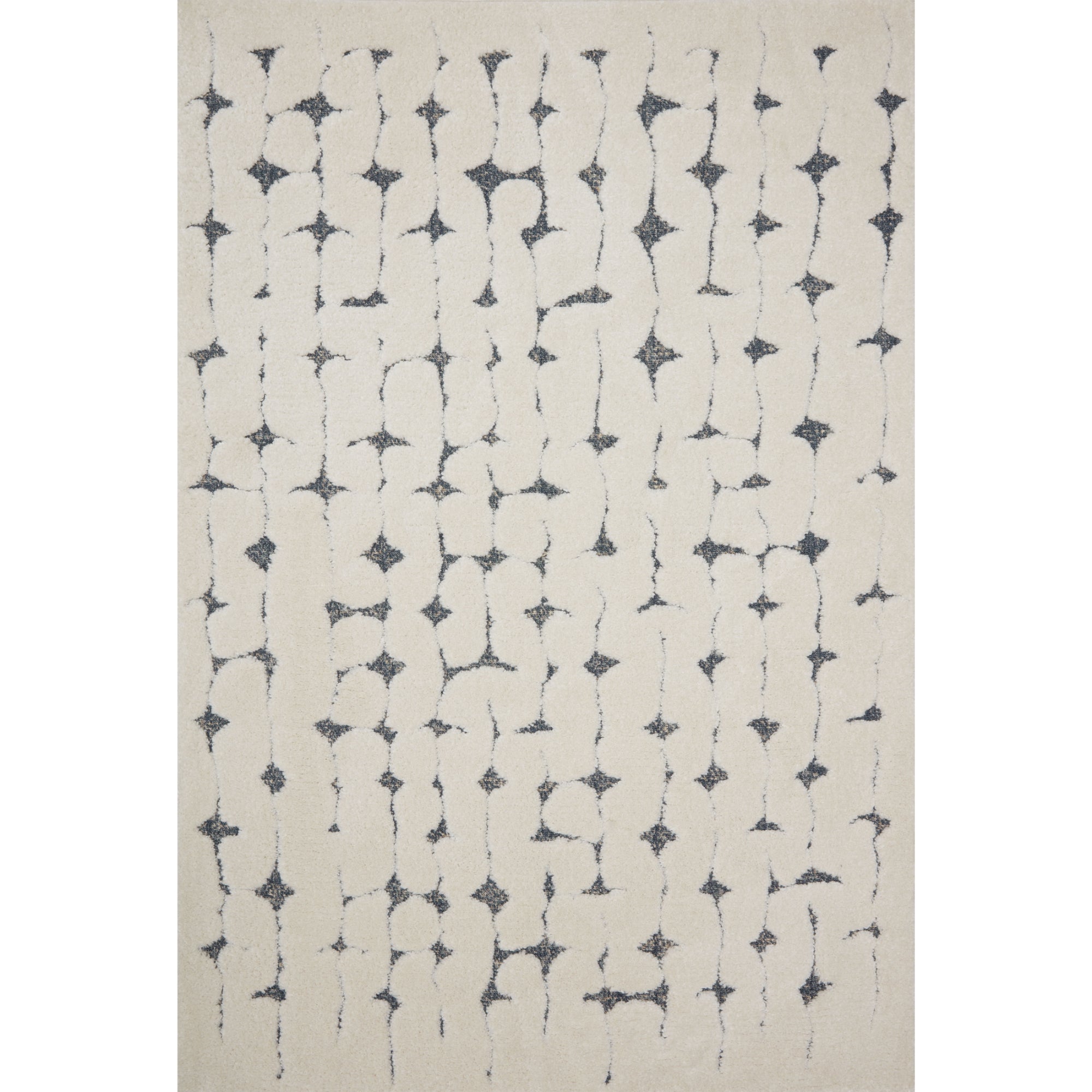 Loloi Hagen White/Navy Rug