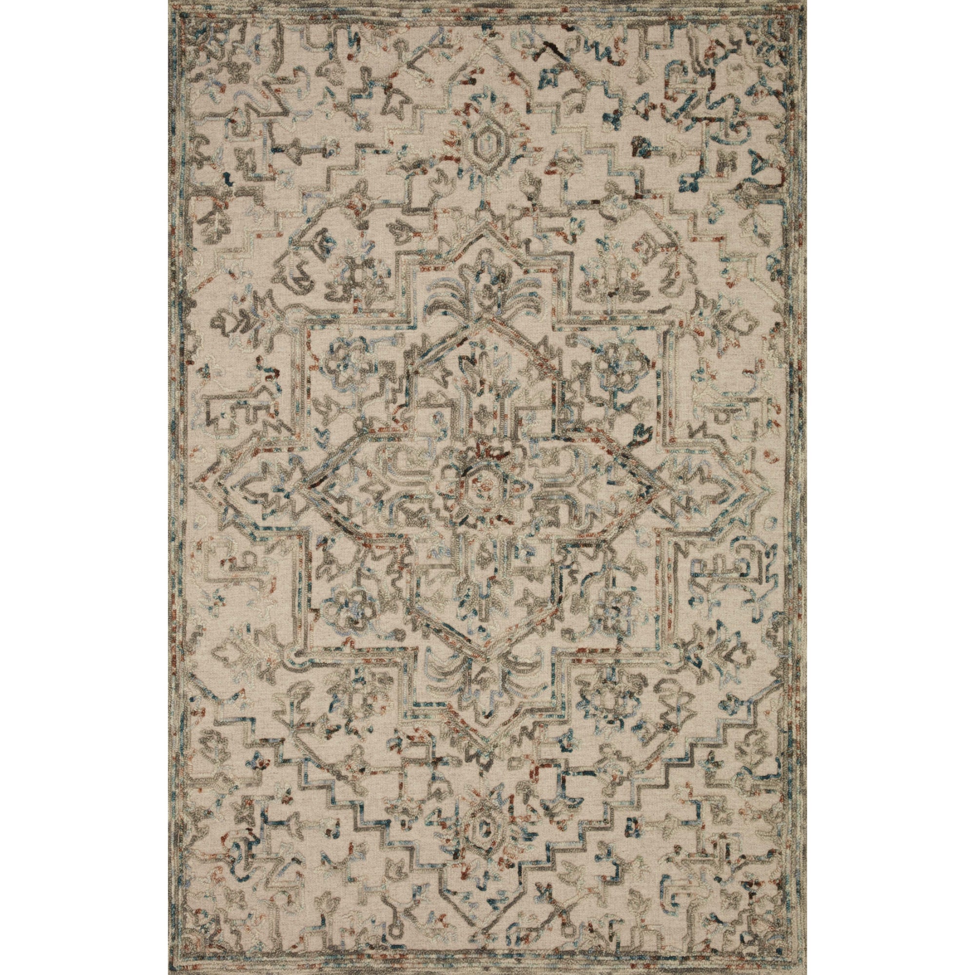Loloi Halle Grey/Ocean Rug