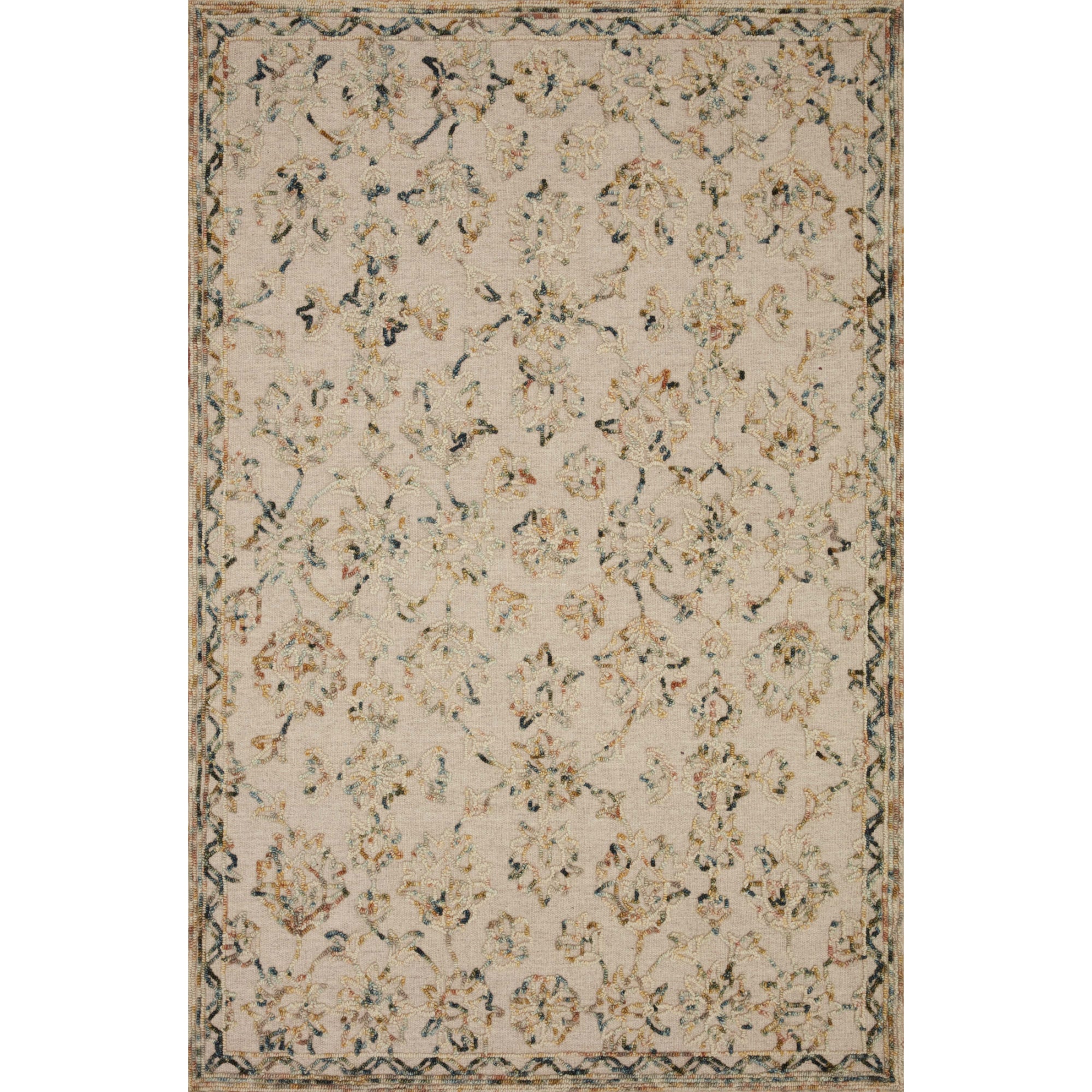 Loloi Halle Lagoon/Multi 18" x 18" Sample Rug