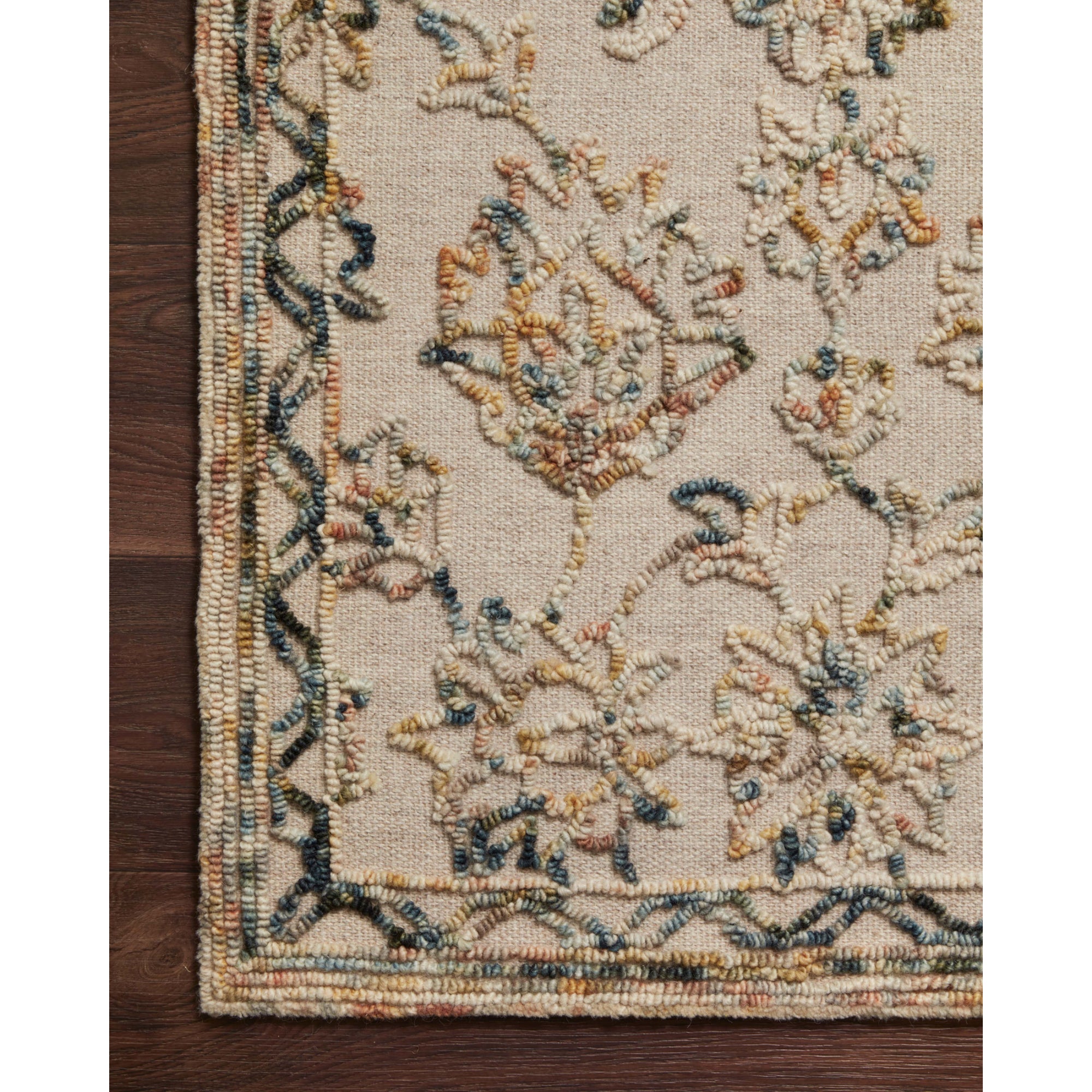 Loloi Halle Lagoon/Multi 18" x 18" Sample Rug