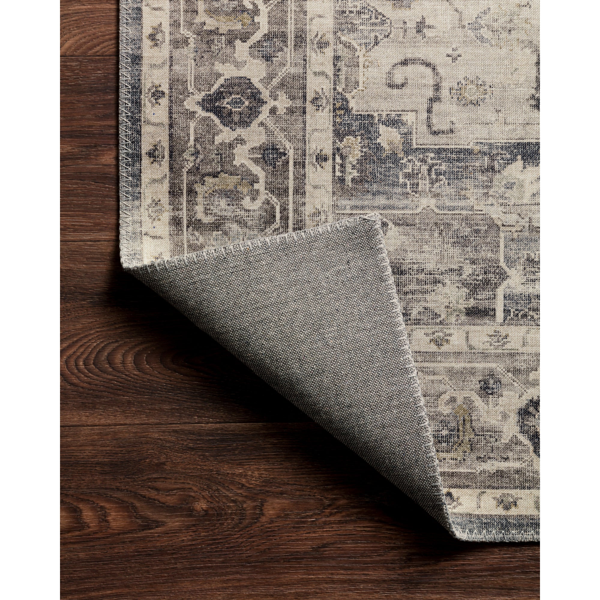 Loloi Hathaway Steel/Ivory Rug