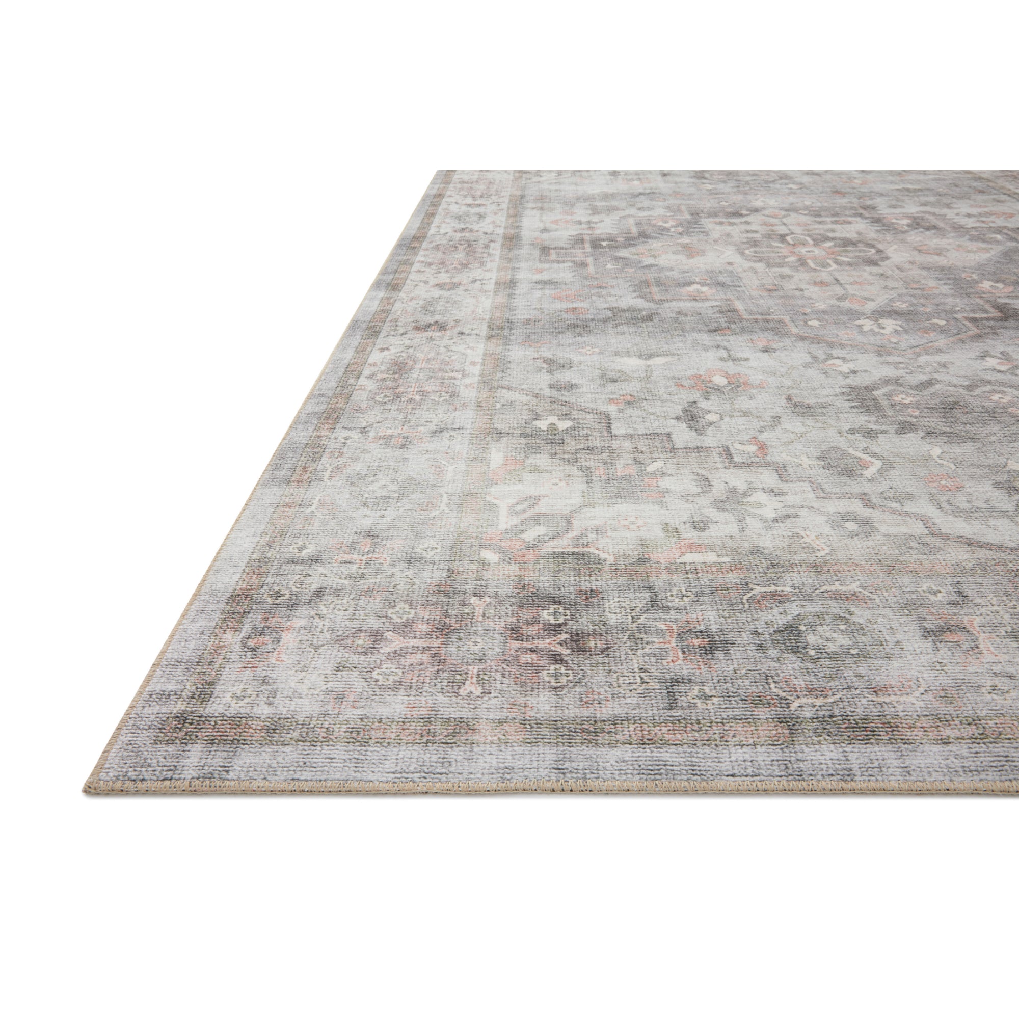 Loloi Heidi Dove/Blush Rug