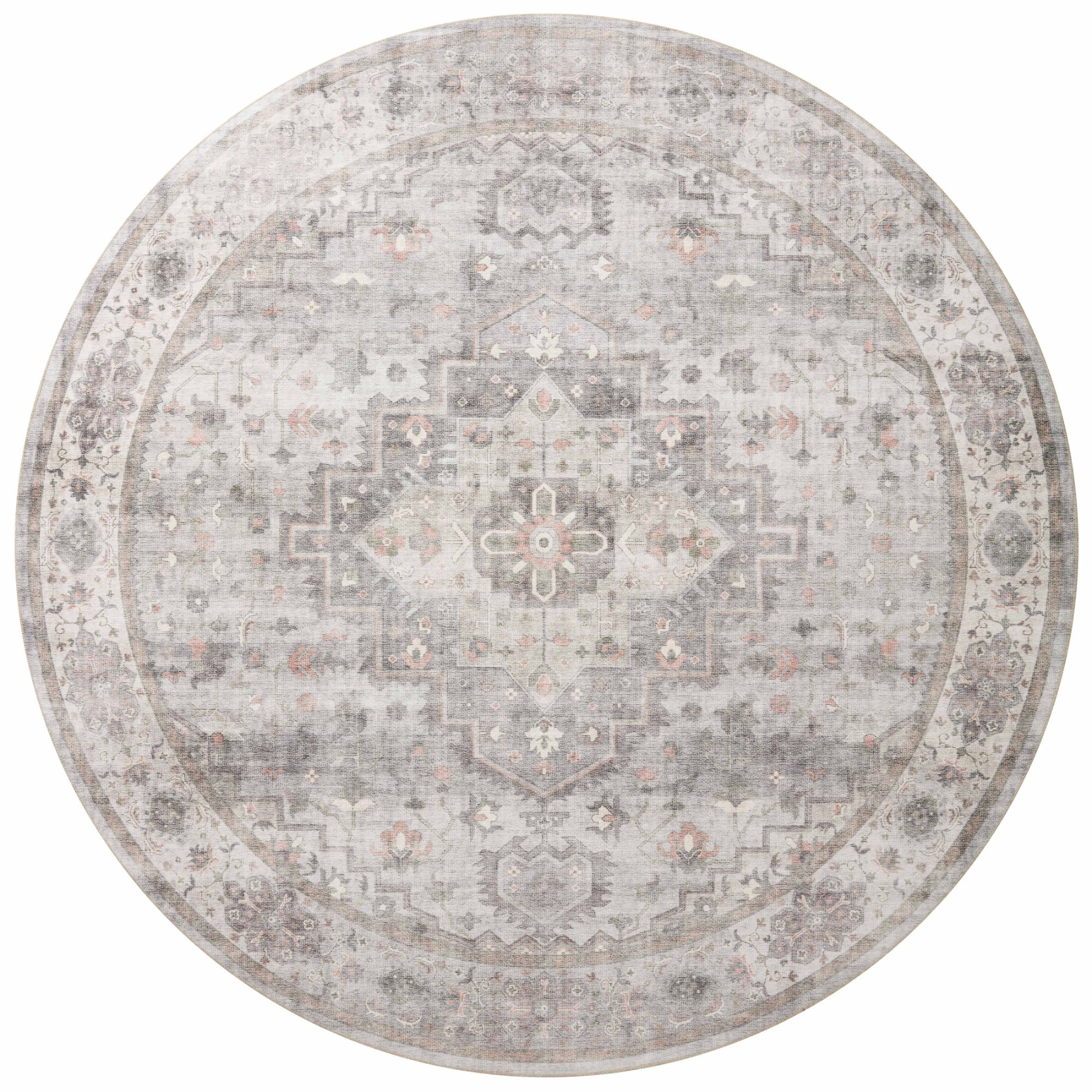 Loloi Heidi Dove/Blush Rug