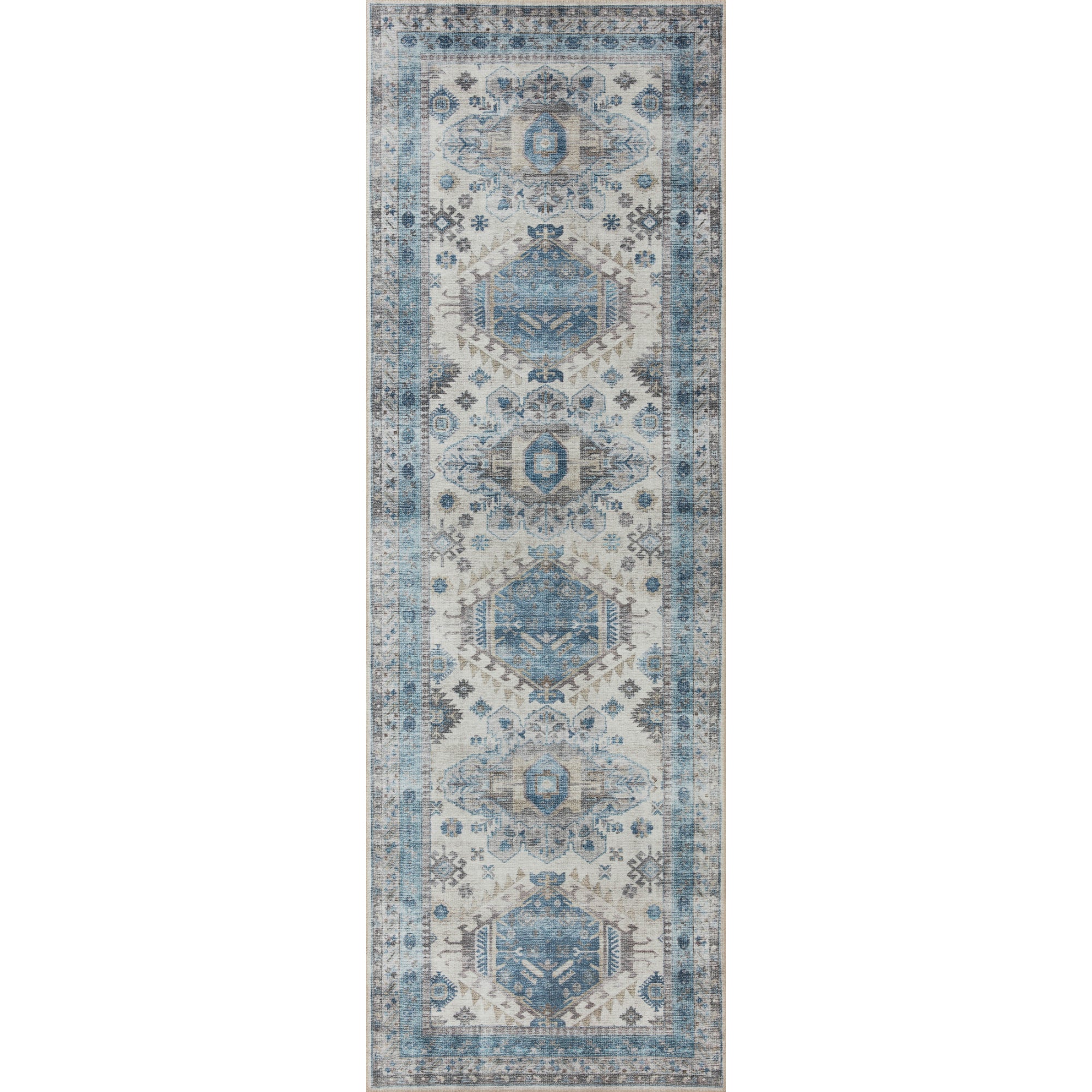 Loloi Heidi Ivory/Ocean Rug