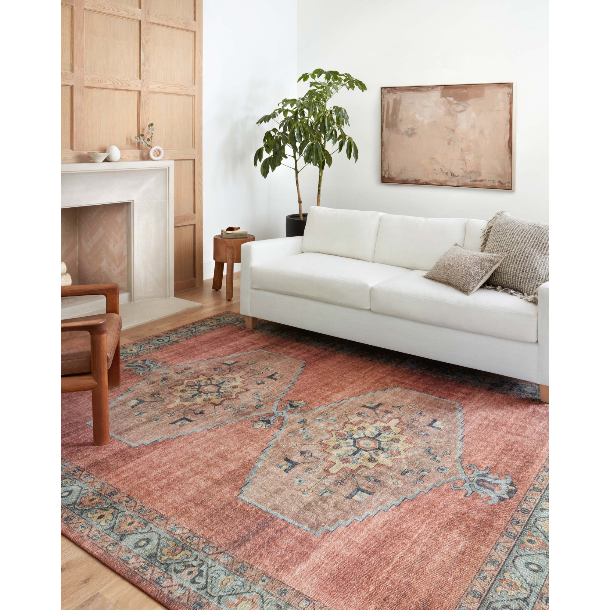 Loloi Heidi Spice/Aqua Rug