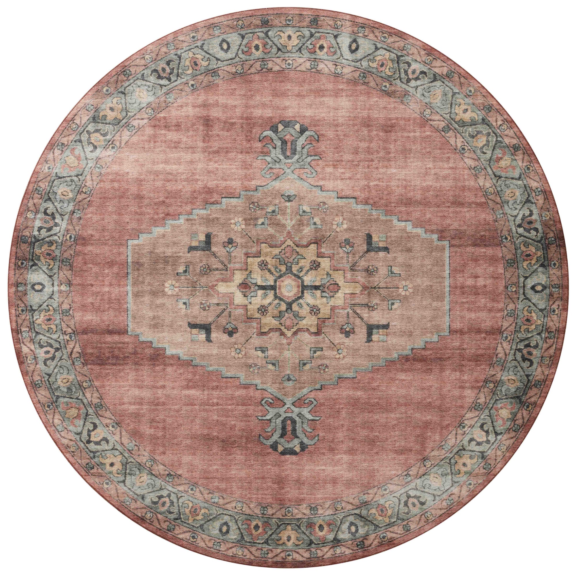 Loloi Heidi Spice/Aqua Rug