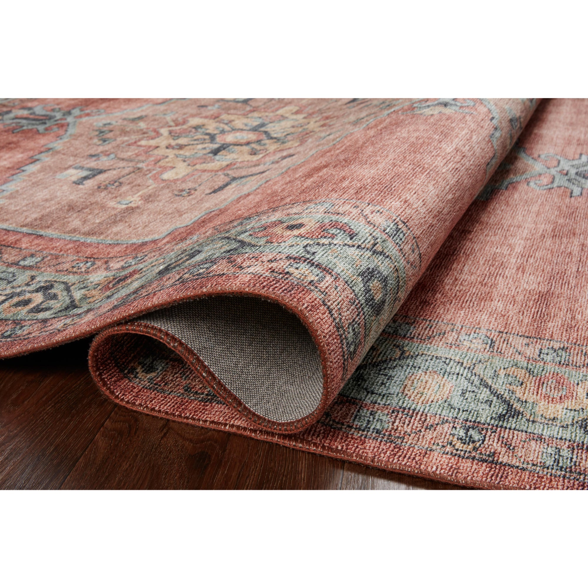 Loloi Heidi Spice/Aqua Rug