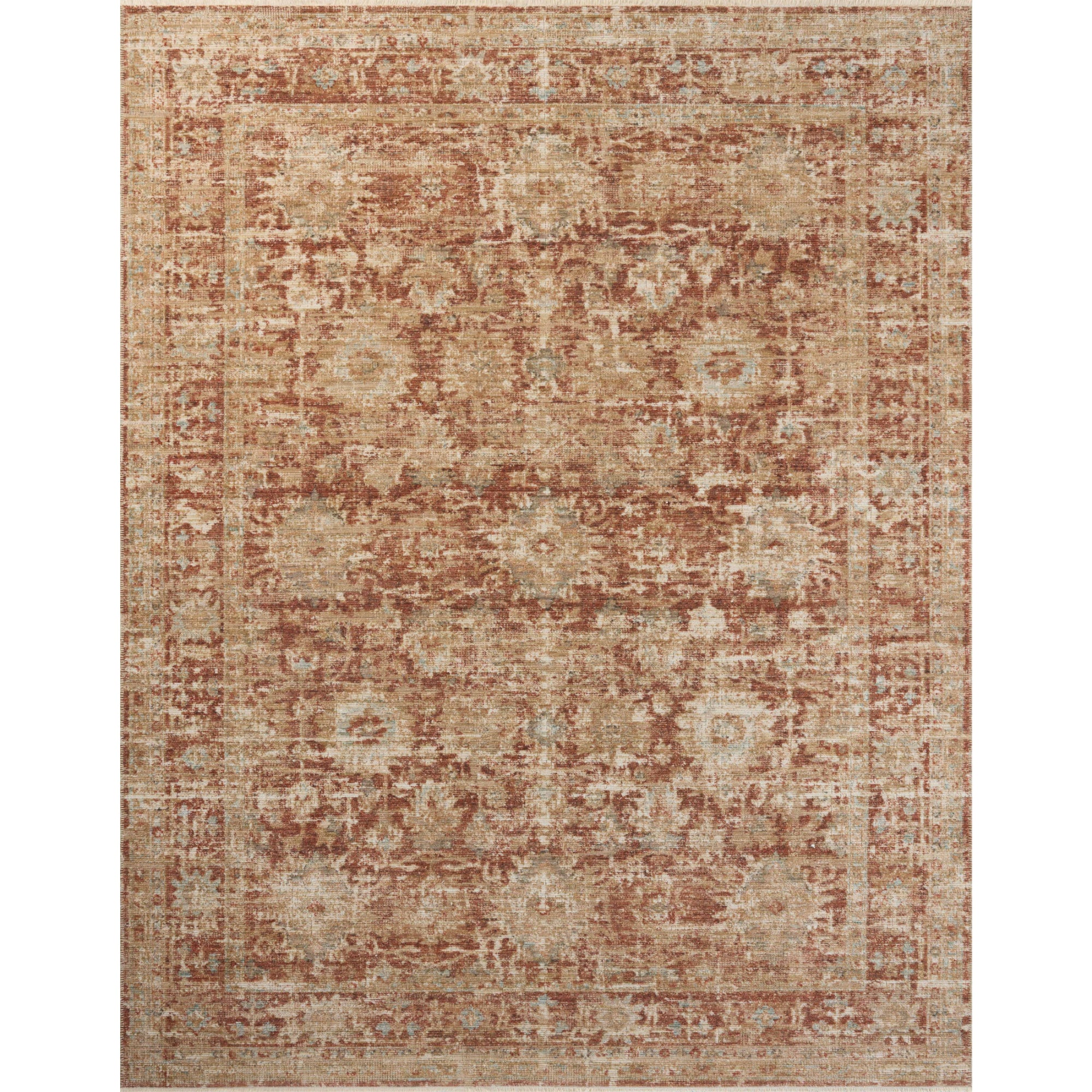 Loloi Heritage Brick/Multi Rug