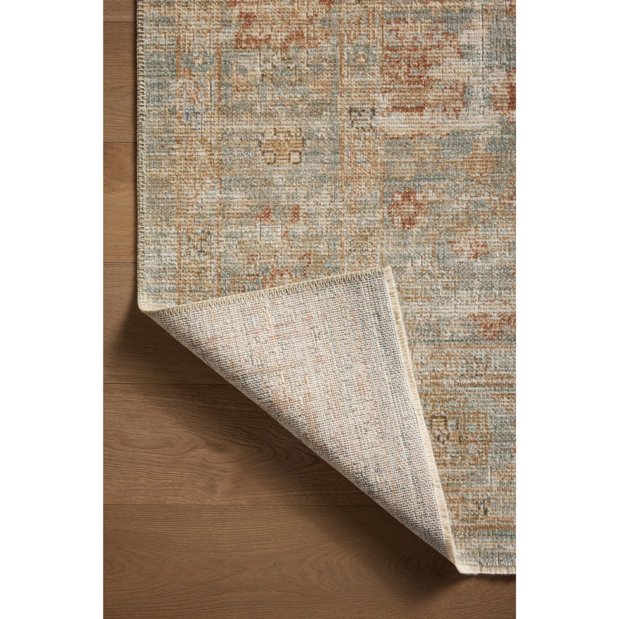 Loloi Heritage Aqua/Terracotta Rug