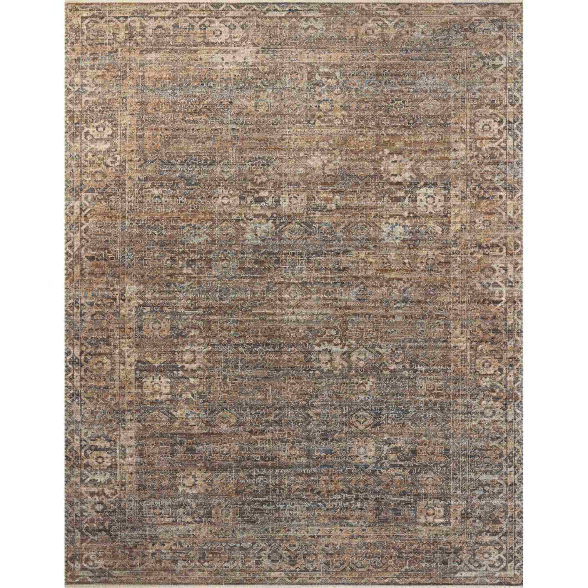 Loloi Heritage Mocha/Denim Rug