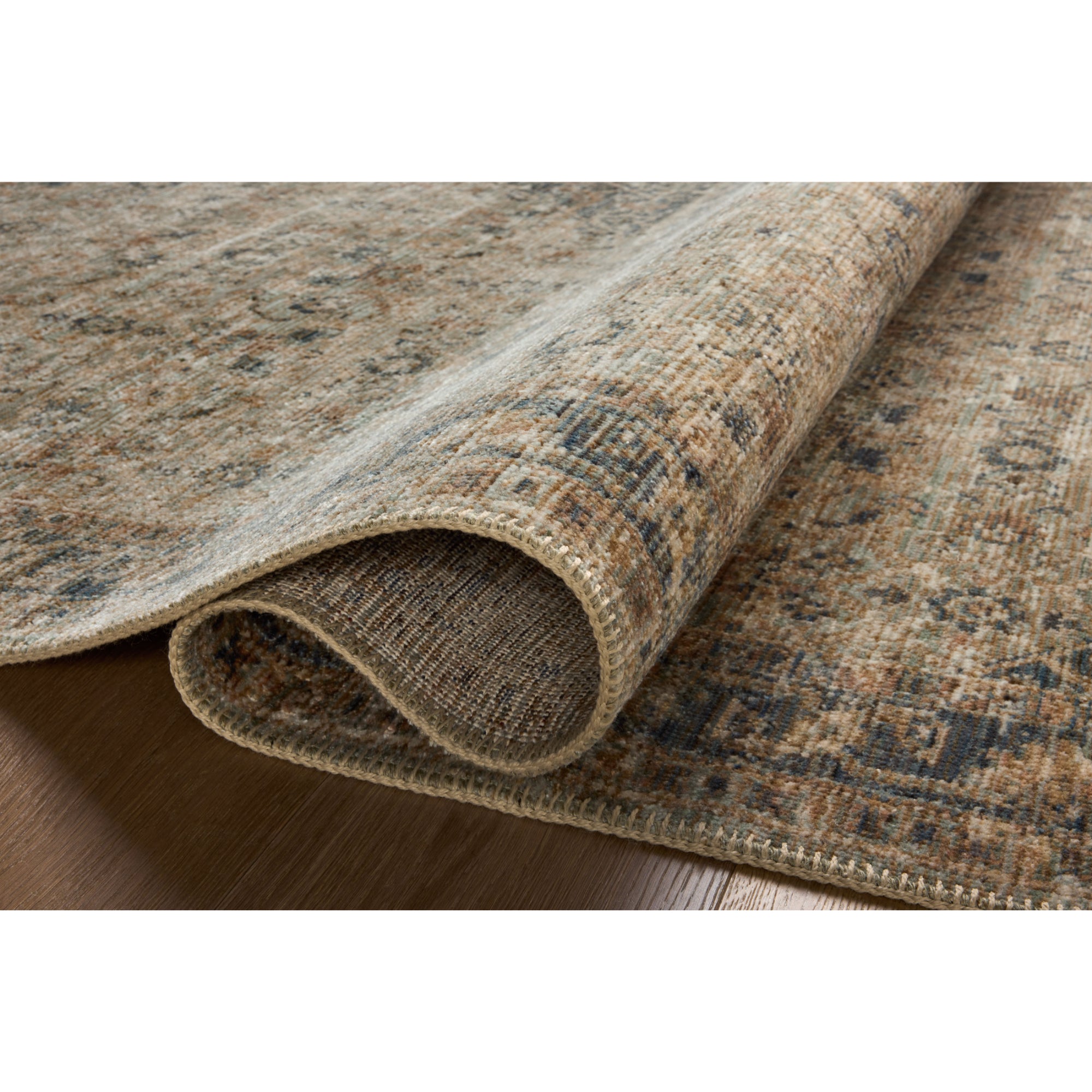 Loloi Heritage Sage/Navy Rug