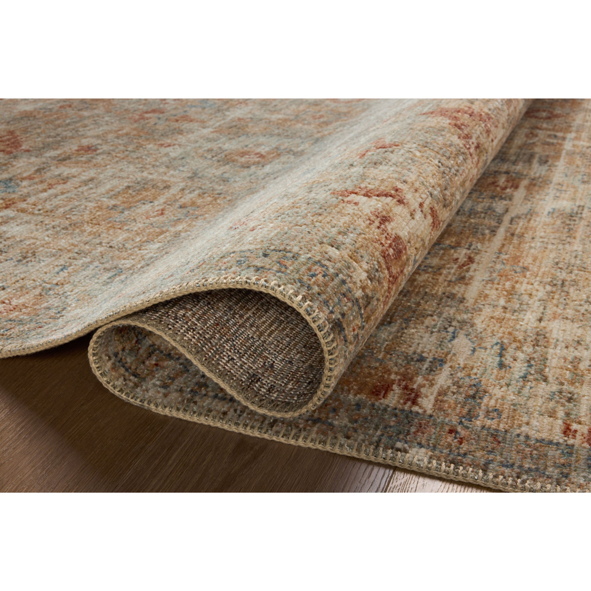 Loloi Heritage Grey/Sunset Rug