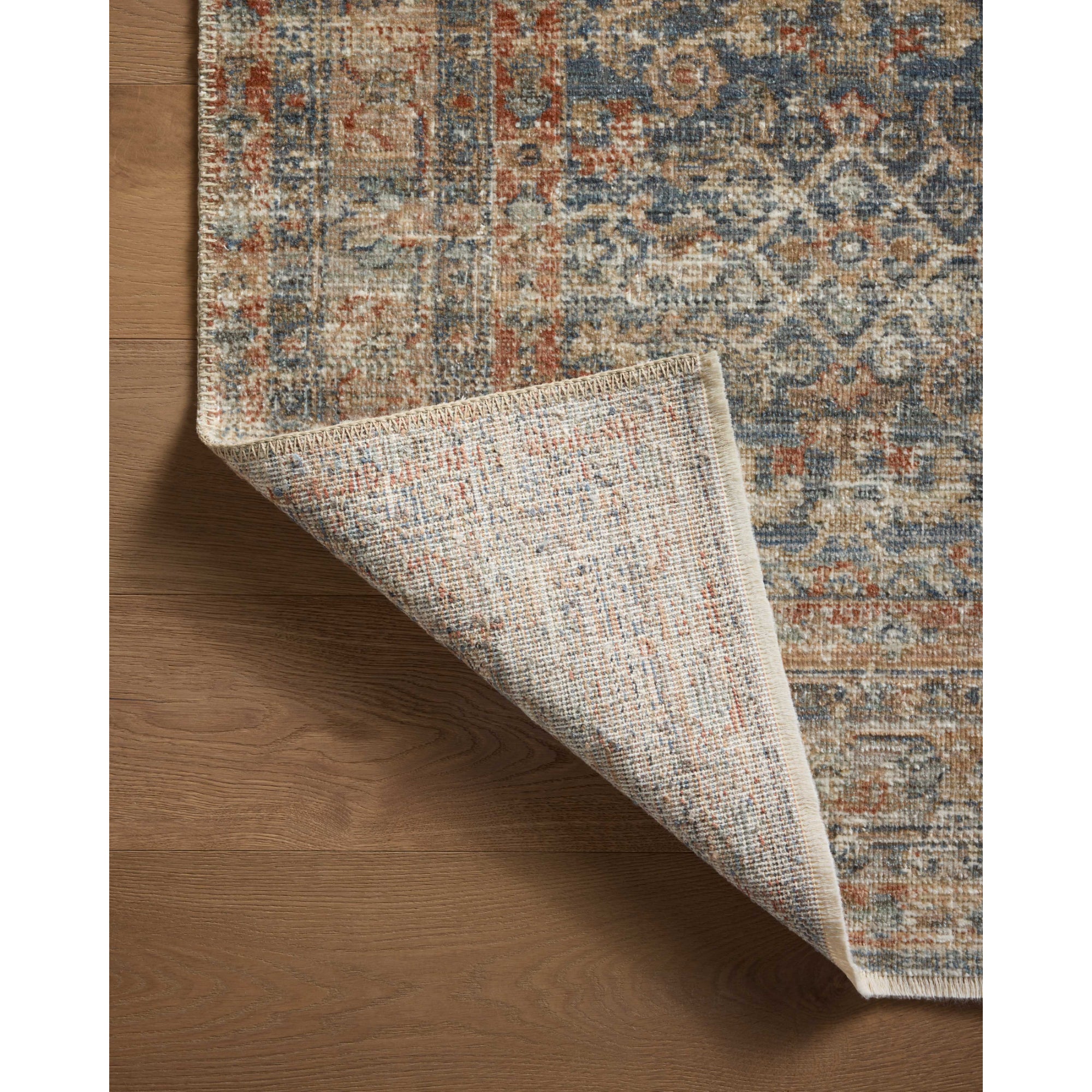 Loloi Heritage Blue/Rust Rug
