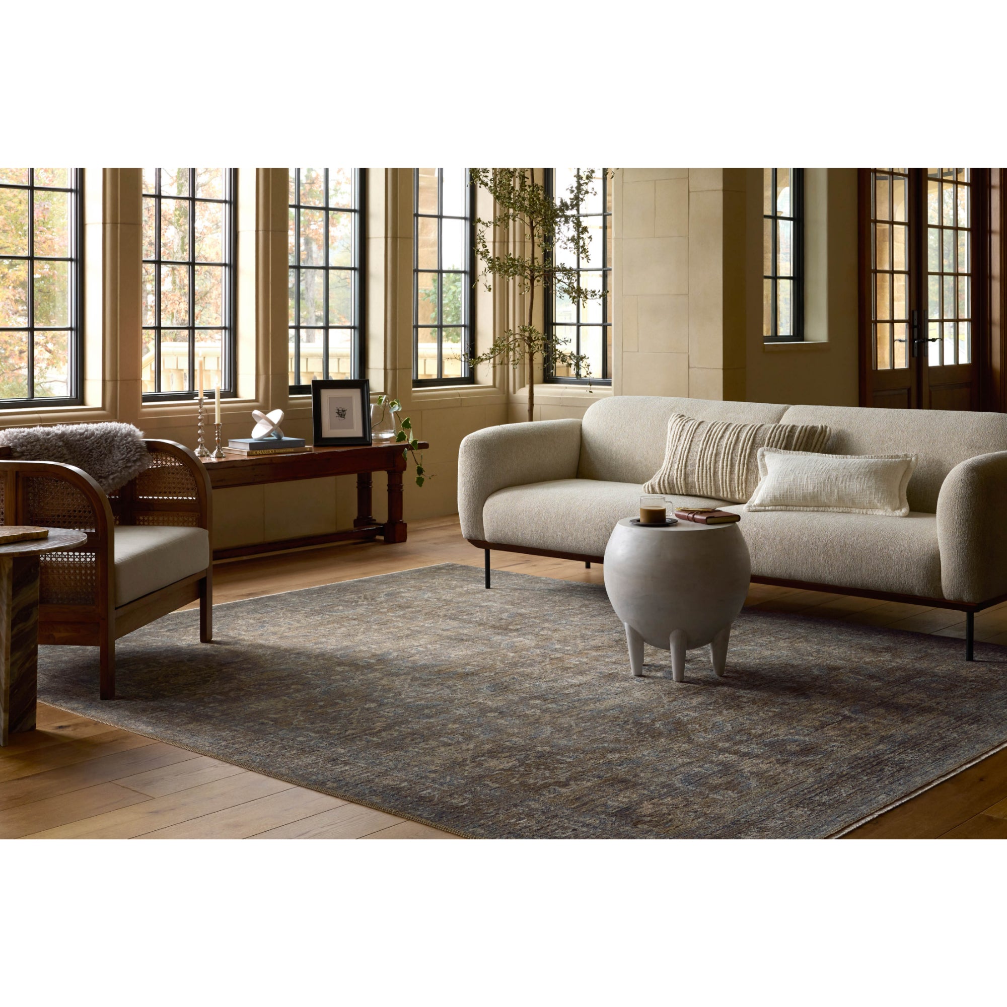 Loloi Heritage Lagoon/Tobacco Rug