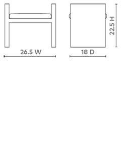 H-Bench Benches Villa & House , Black Friday Sale Villa & House Furniture Sale, Old Bones Co, Mid Century Furniture Sale, Four Hands Furniture, Black Friday Sale H-Bench,Gus Sale, Perigold H-Bench Benches Black Friday Sale , Perigold Sale H-Bench,H-Bench Lulu and Georgia, Burke Decor Sale H-Bench, www.oldbonesco.com