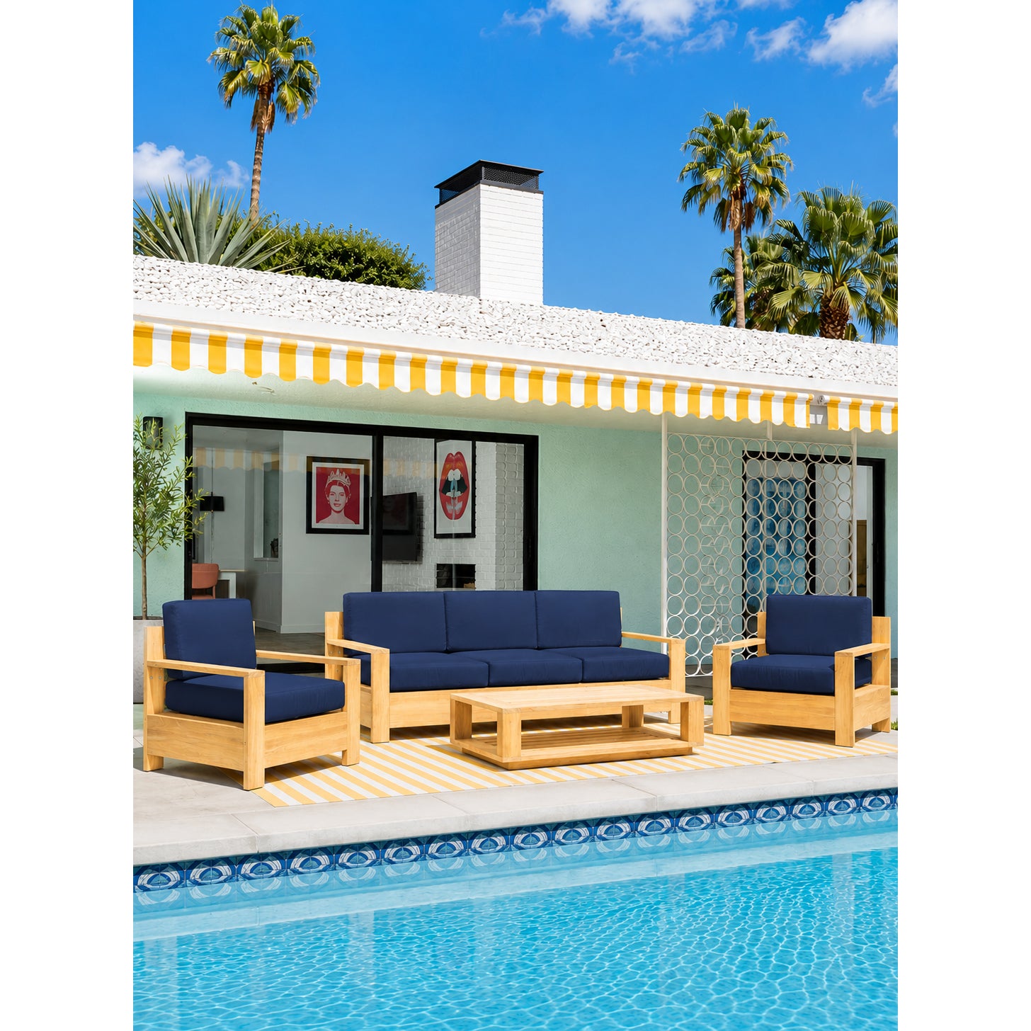 Qube Deep Seating Set