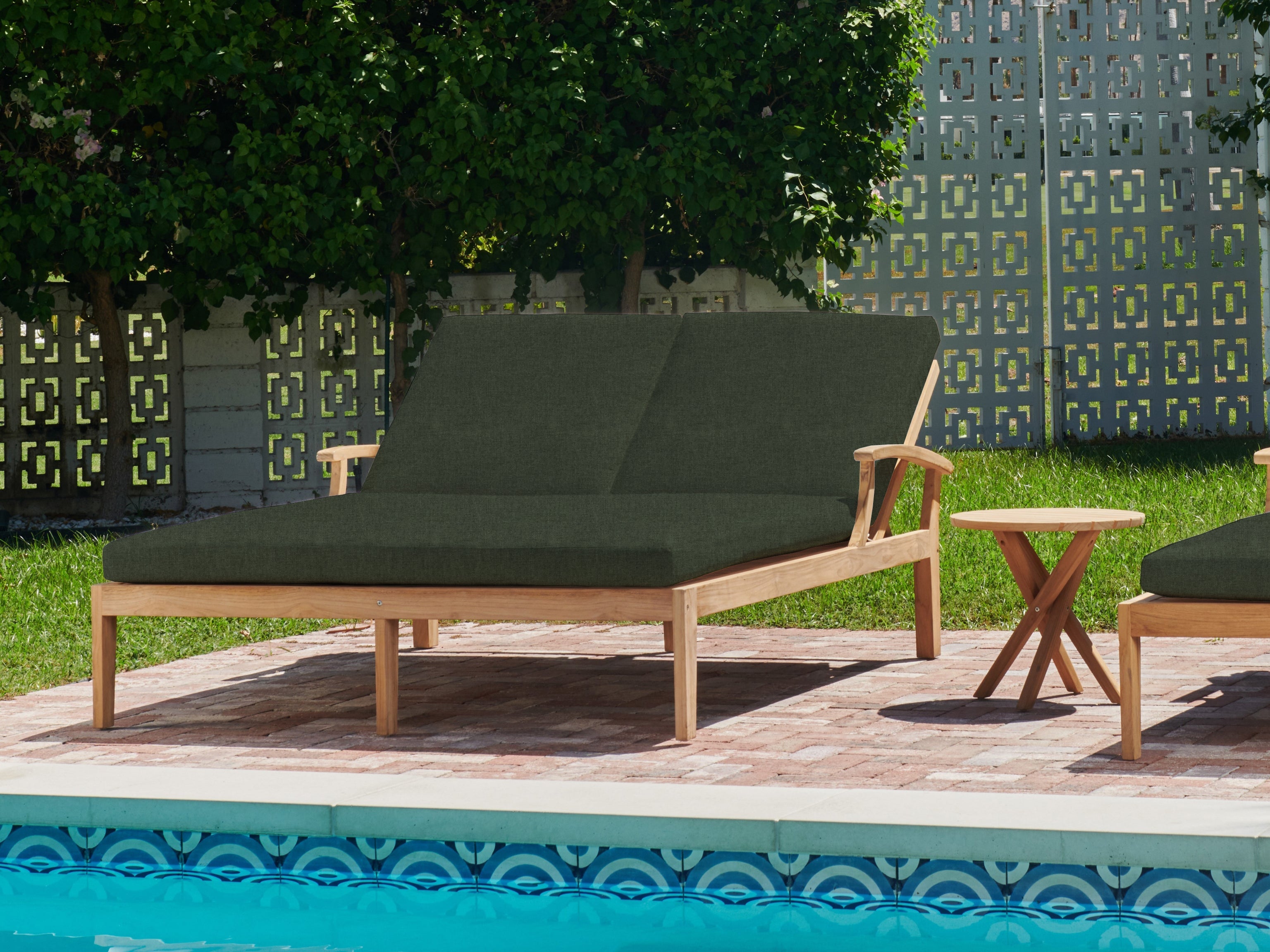Delano Double Sunlounger