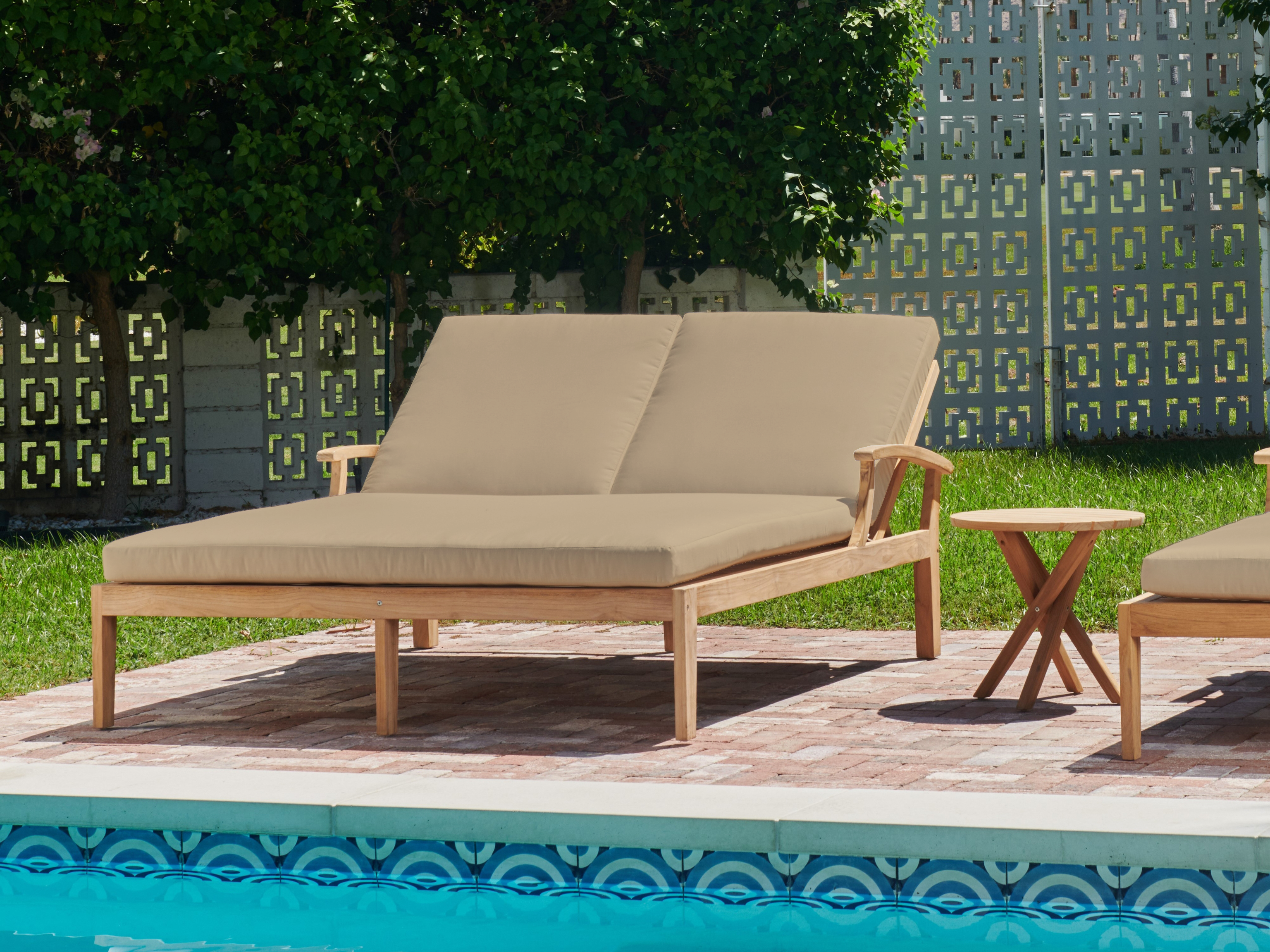Delano Double Sunlounger