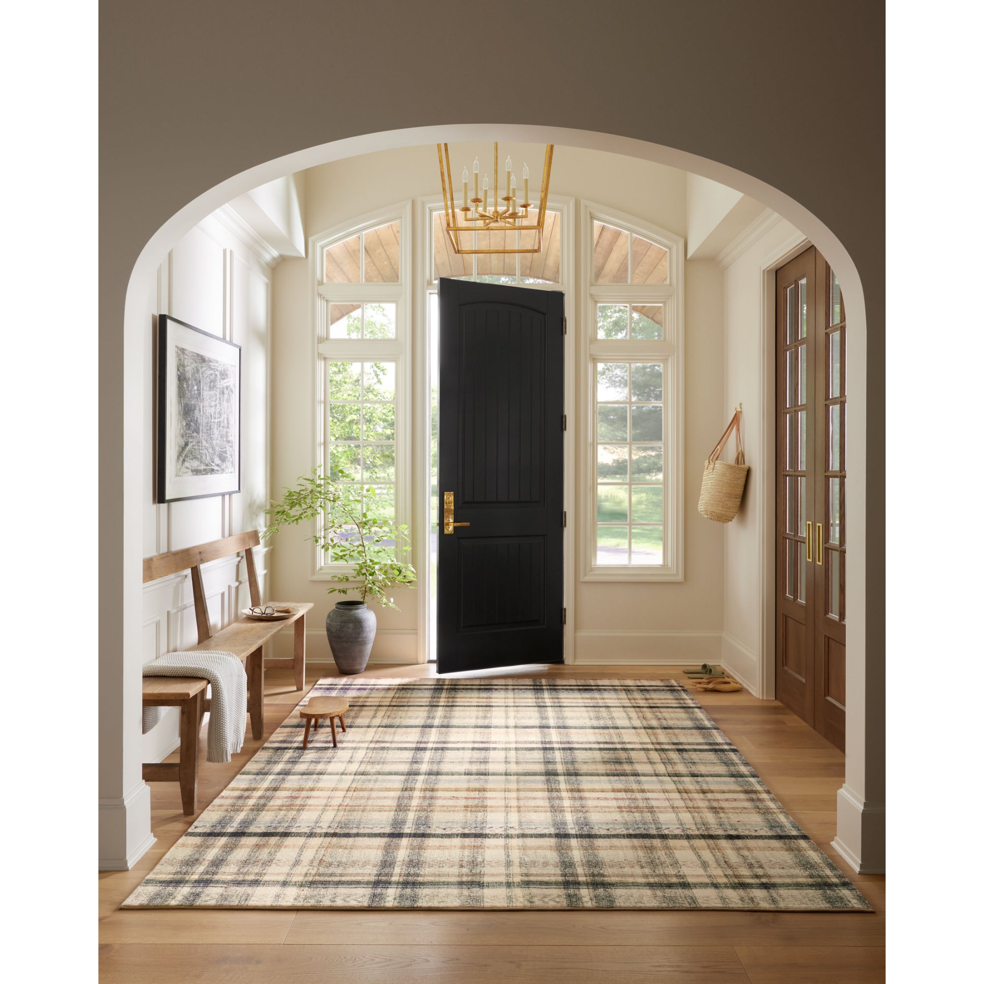 Chris Loves Julia x Loloi Humphrey Ivory/Multi Rug