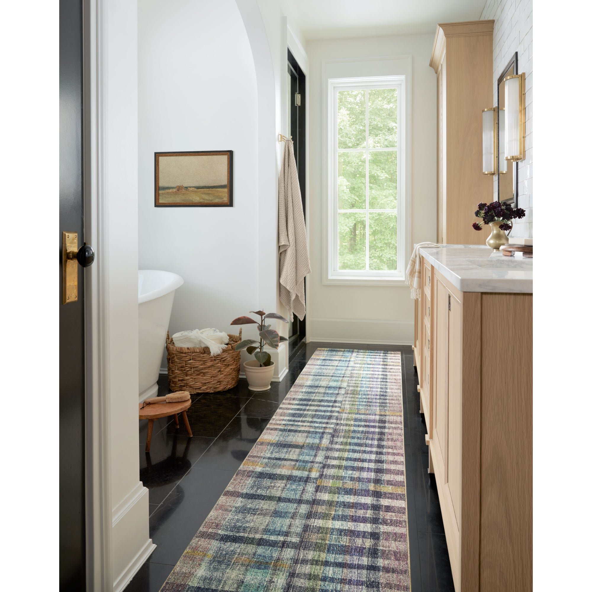 Chris Loves Julia x Loloi Humphrey Plum/Multi Rug