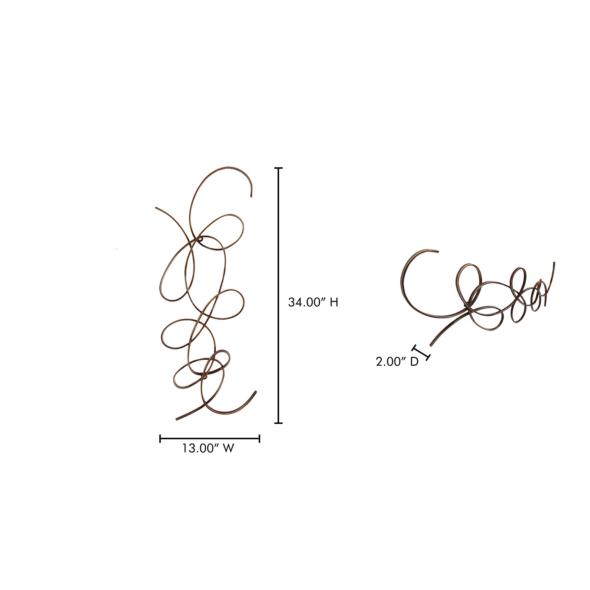 Scroll One Wall Decor Wall Sculptures Moe's Four Hands, Mid Century Modern Furniture, Old Bones Furniture Company, Old Bones Co, Modern Mid Century, Designer Furniture, Furniture Sale, Warehouse Furniture Sale, Scroll One Wall Decor Sale, https://www.oldbonesco.com/