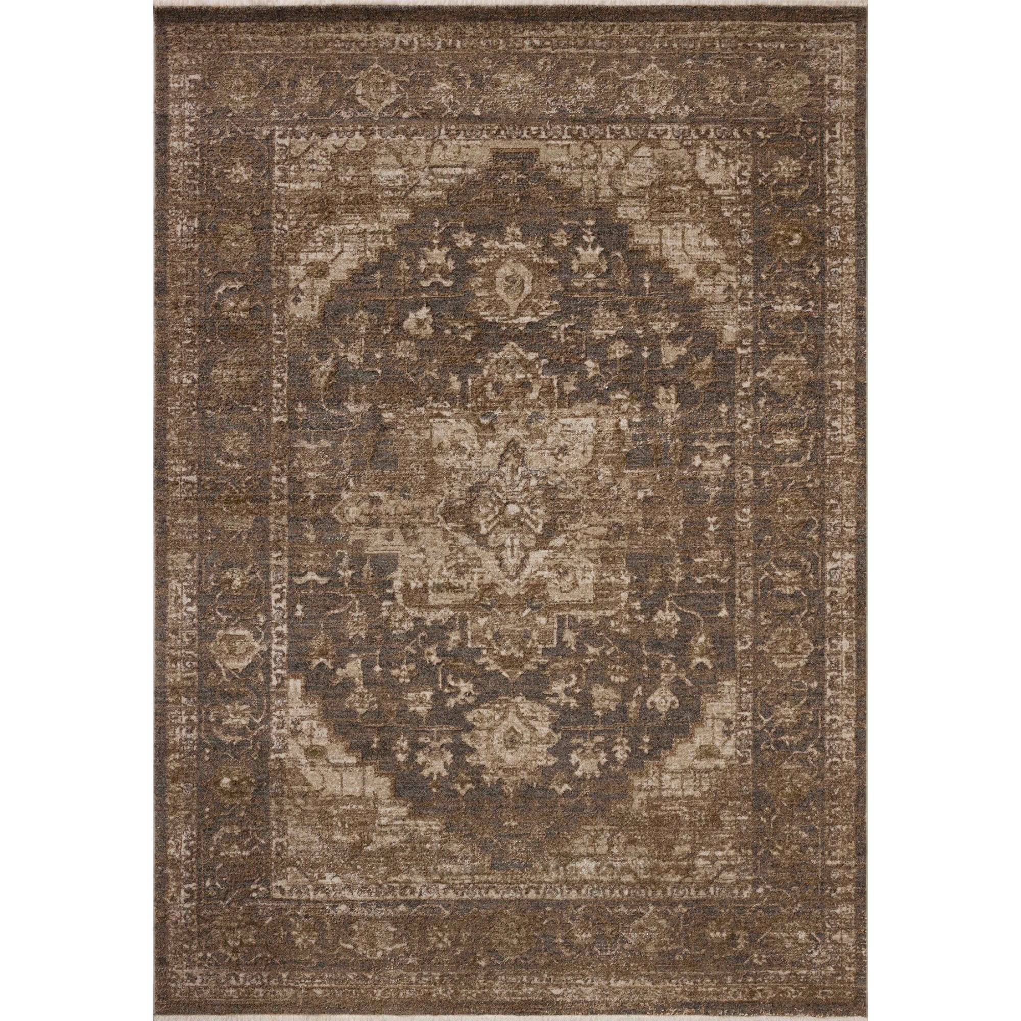 Loloi Haywood Charcoal/Mocha Rug
