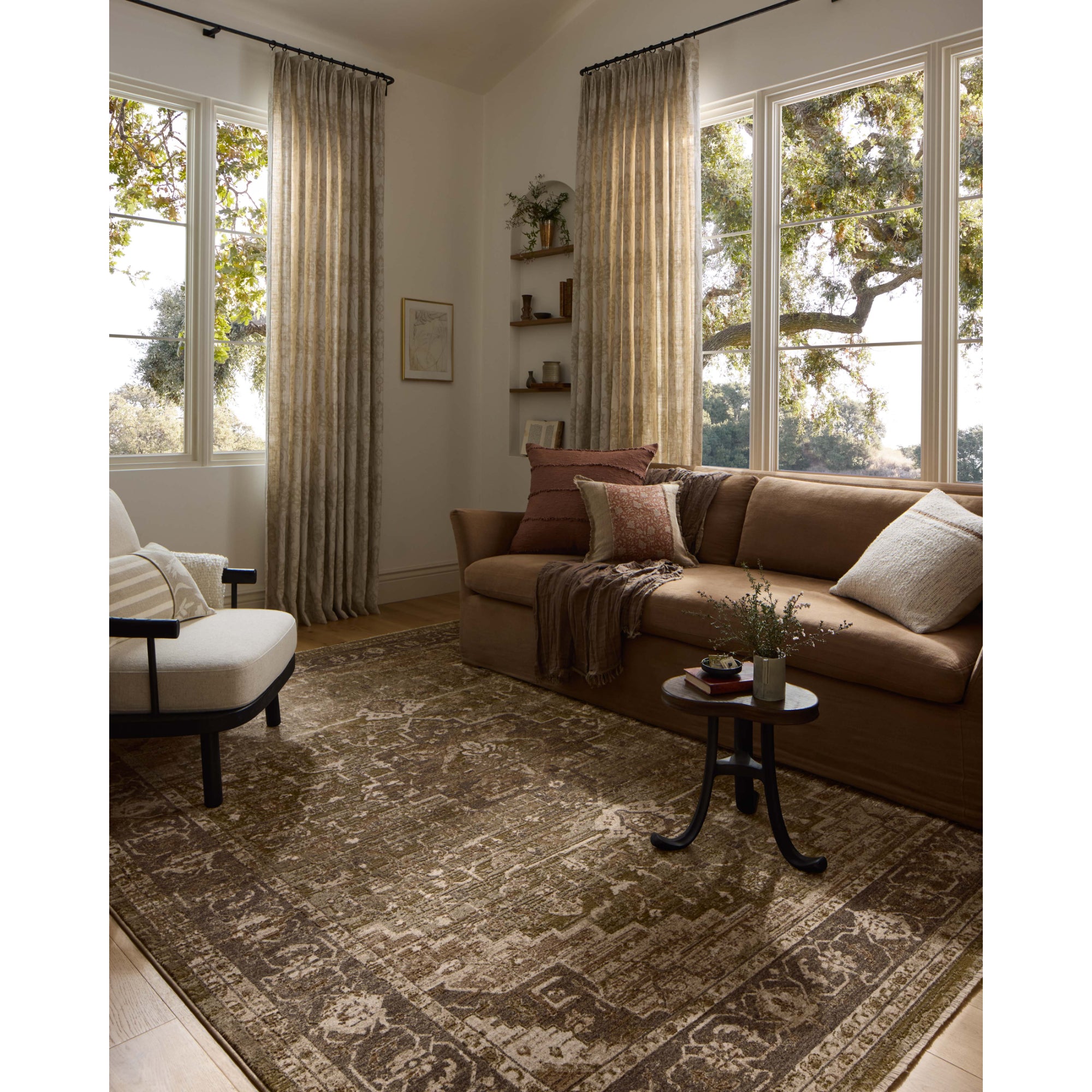 Loloi Haywood Moss/Charcoal Rug