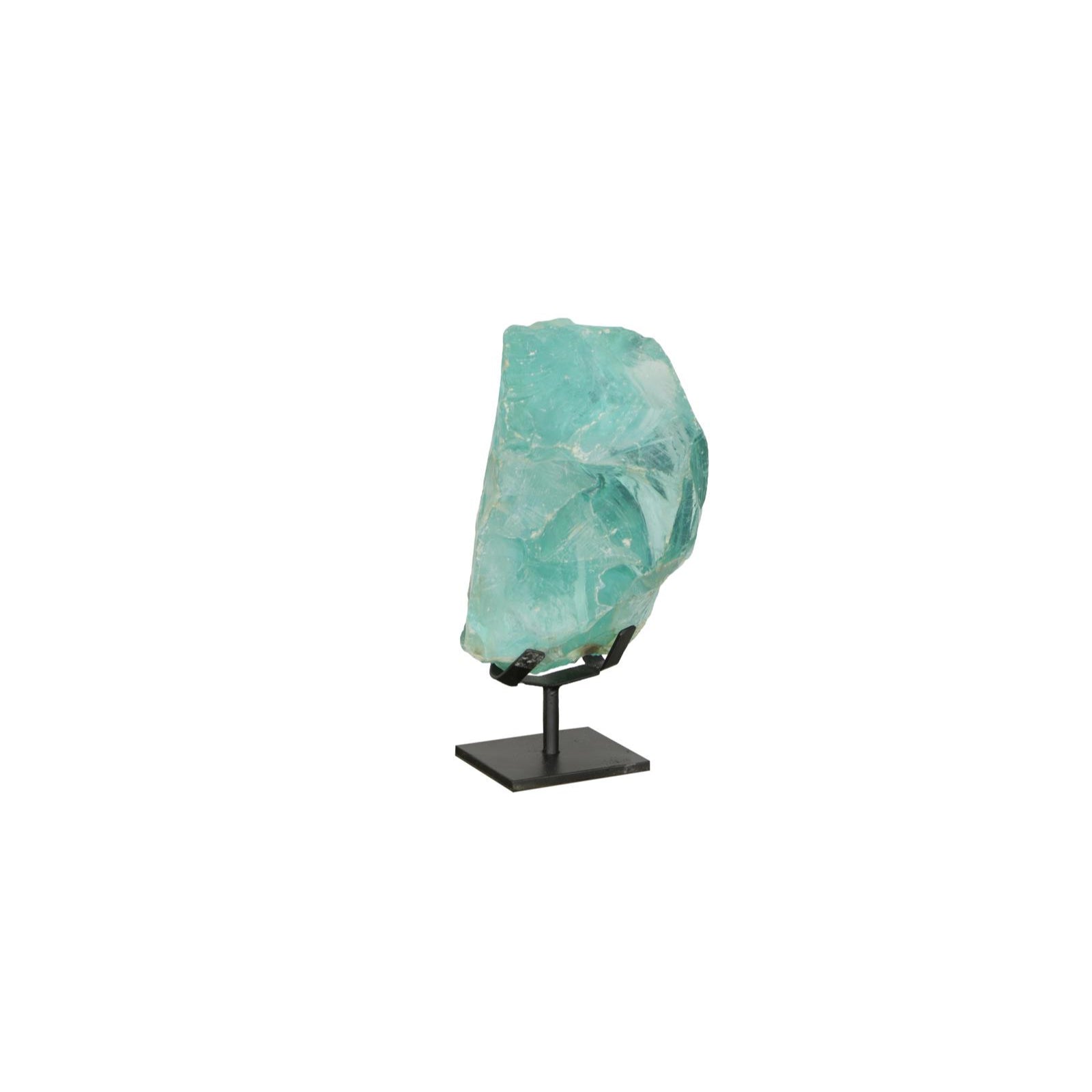 Refractory Glass Sculpture - Blue