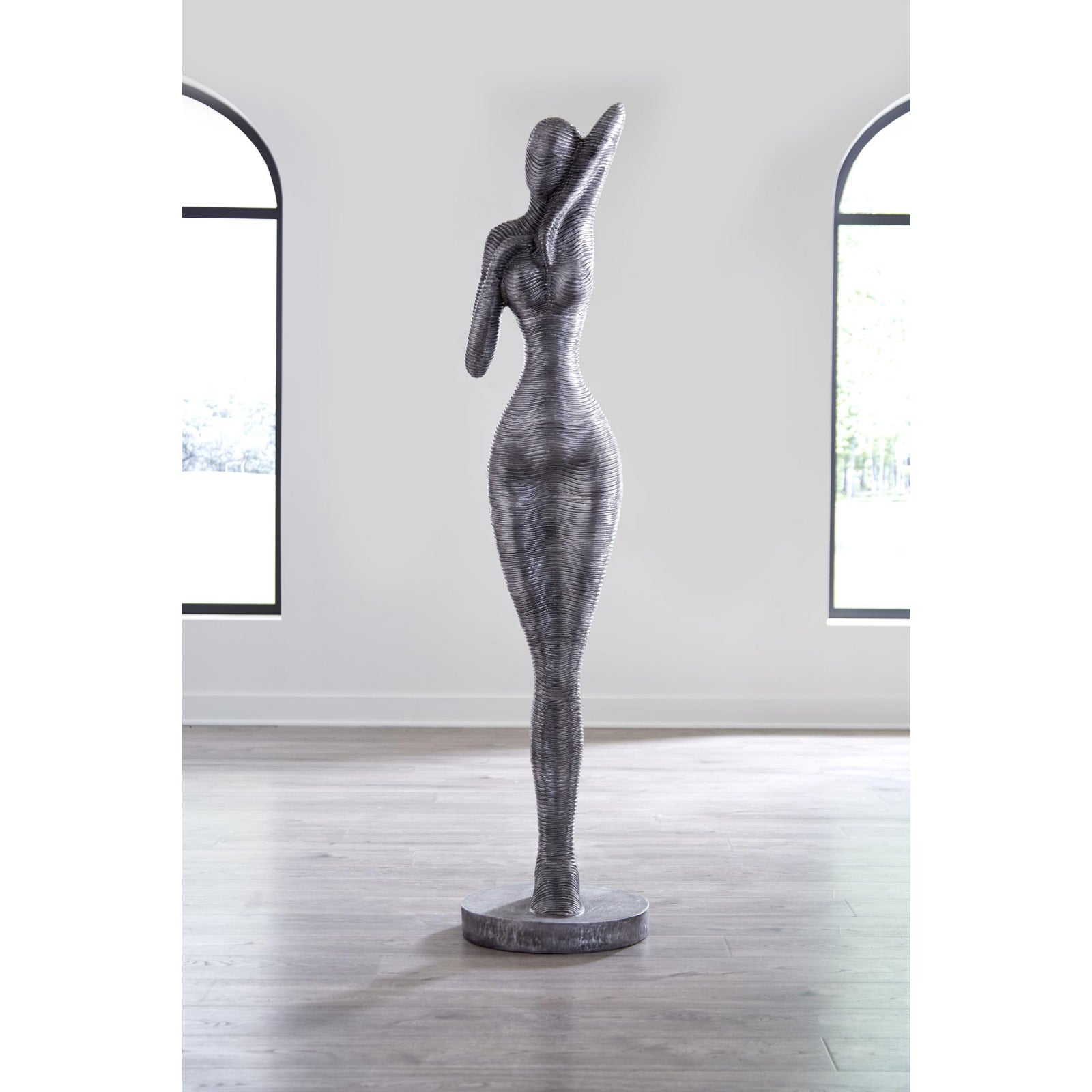 Admiring Standing Sculpture