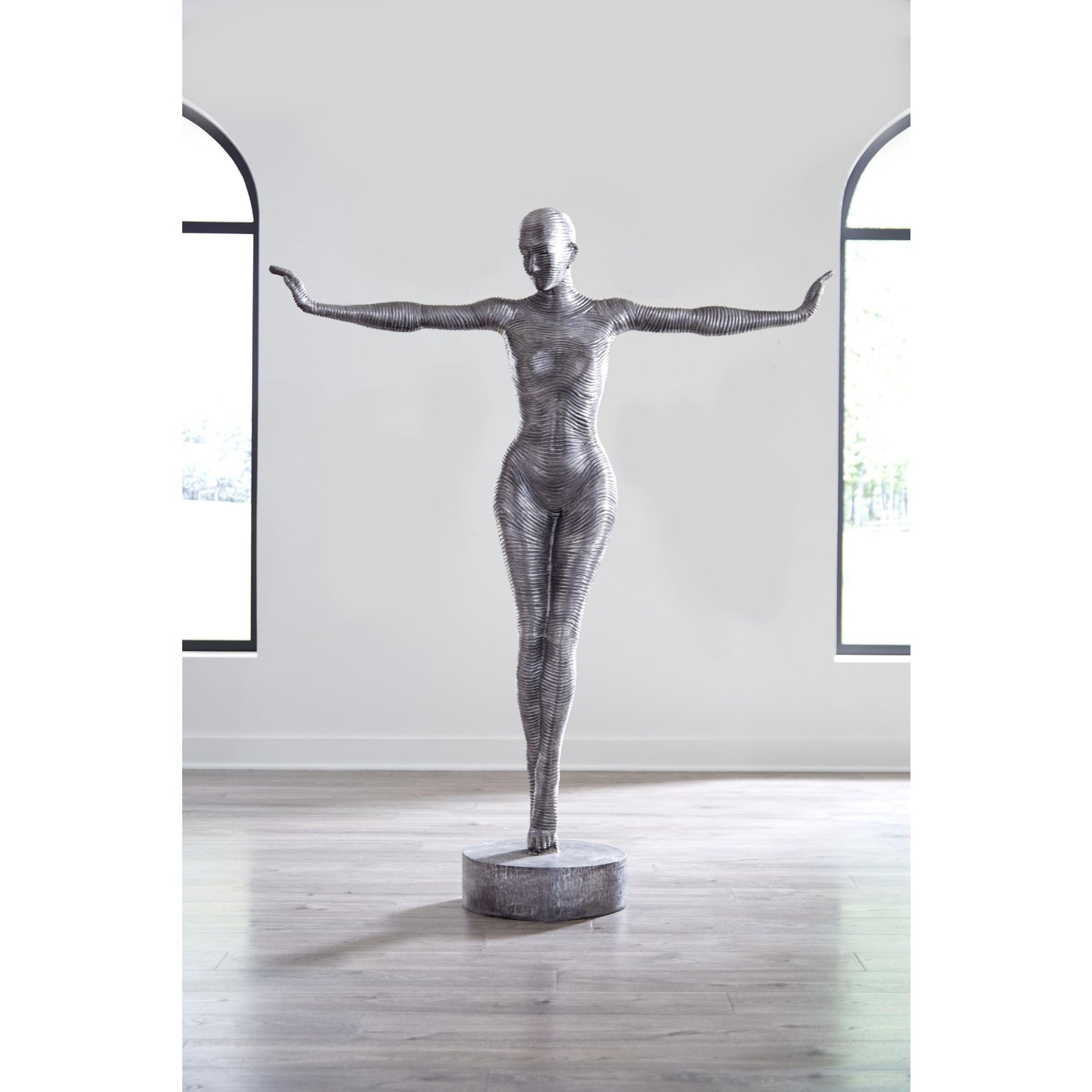 Outstretched Arms Standing Sculpture