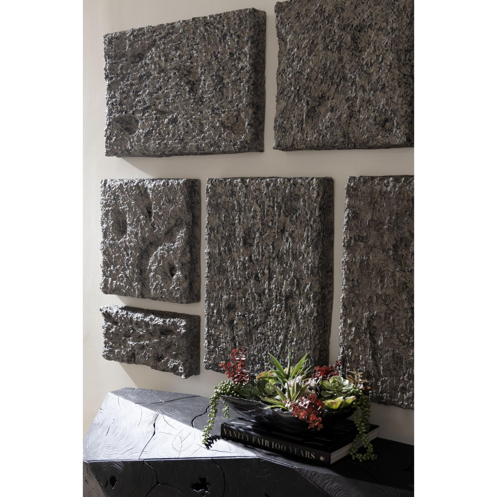Etched Rock Puzzle Wall Tiles