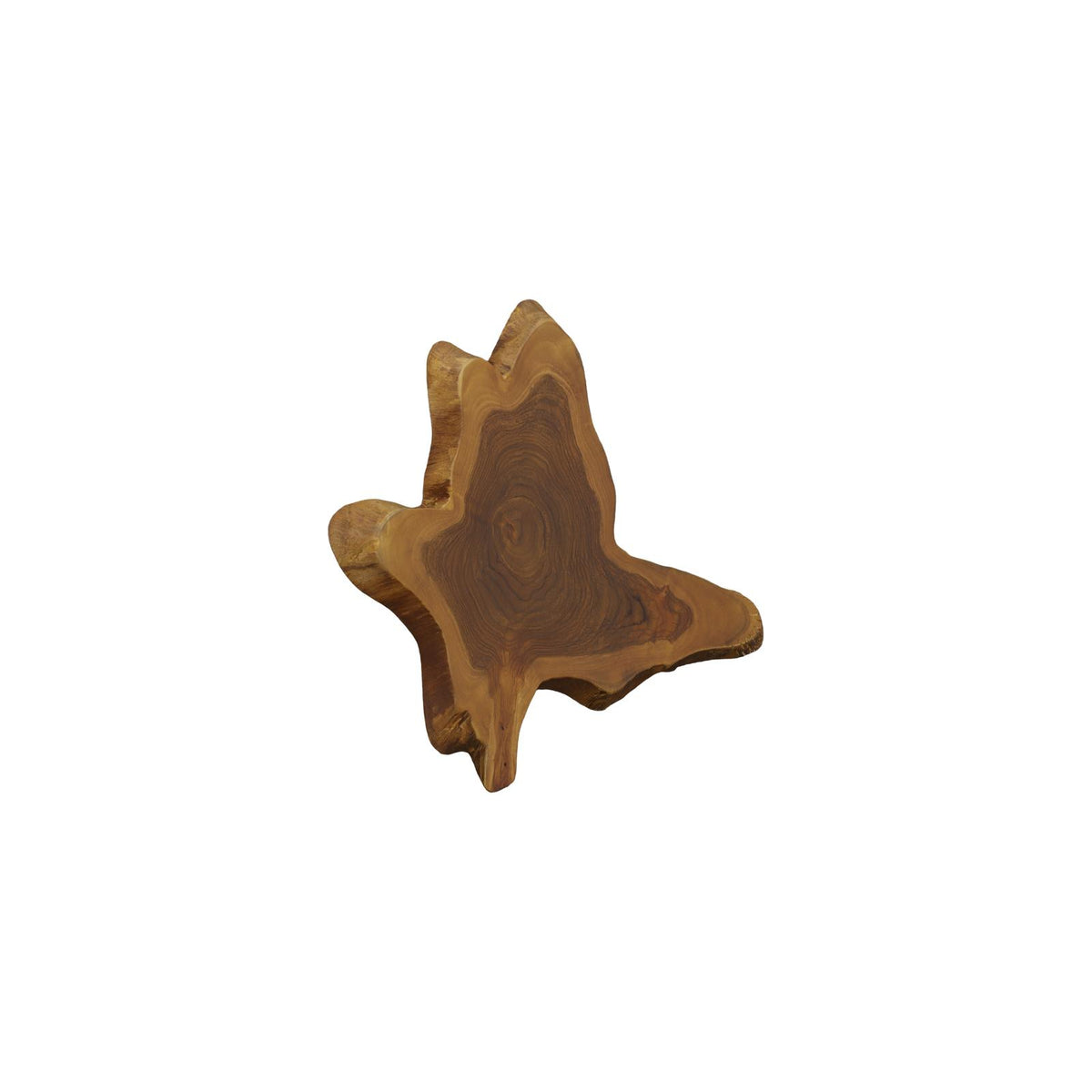 Freeform Teak Wall Slice by Phillips Collection