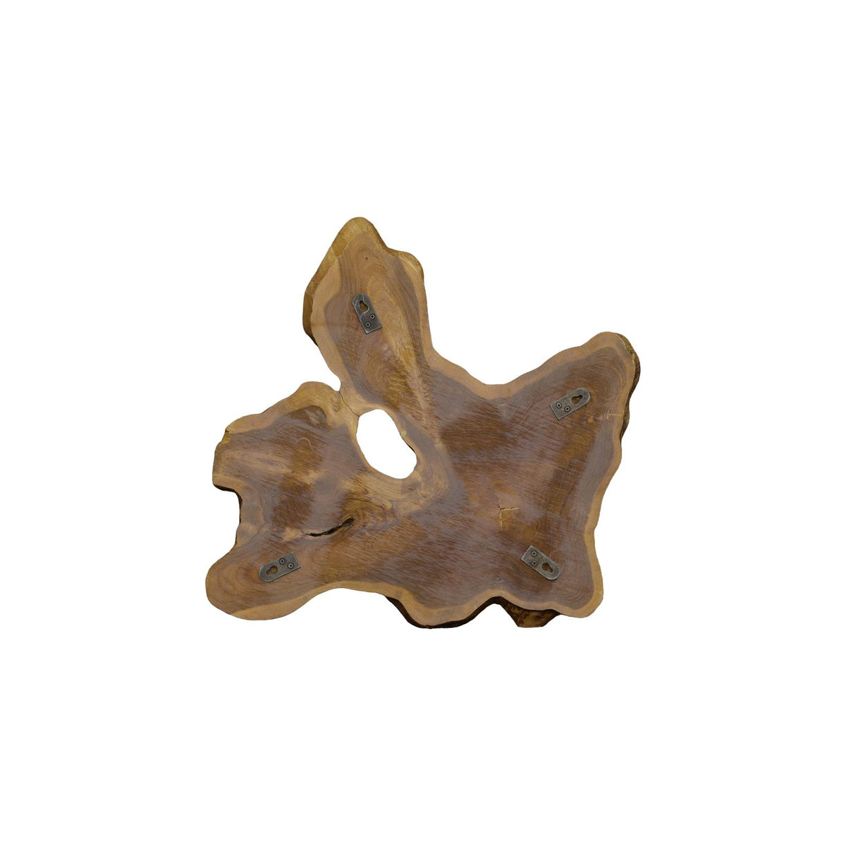 Freeform Teak Wall Slice by Phillips Collection