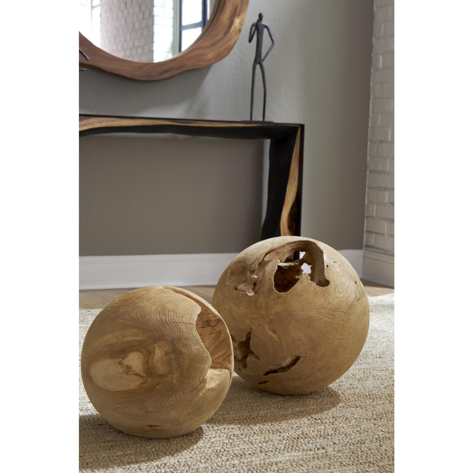 Teak Wood Ball