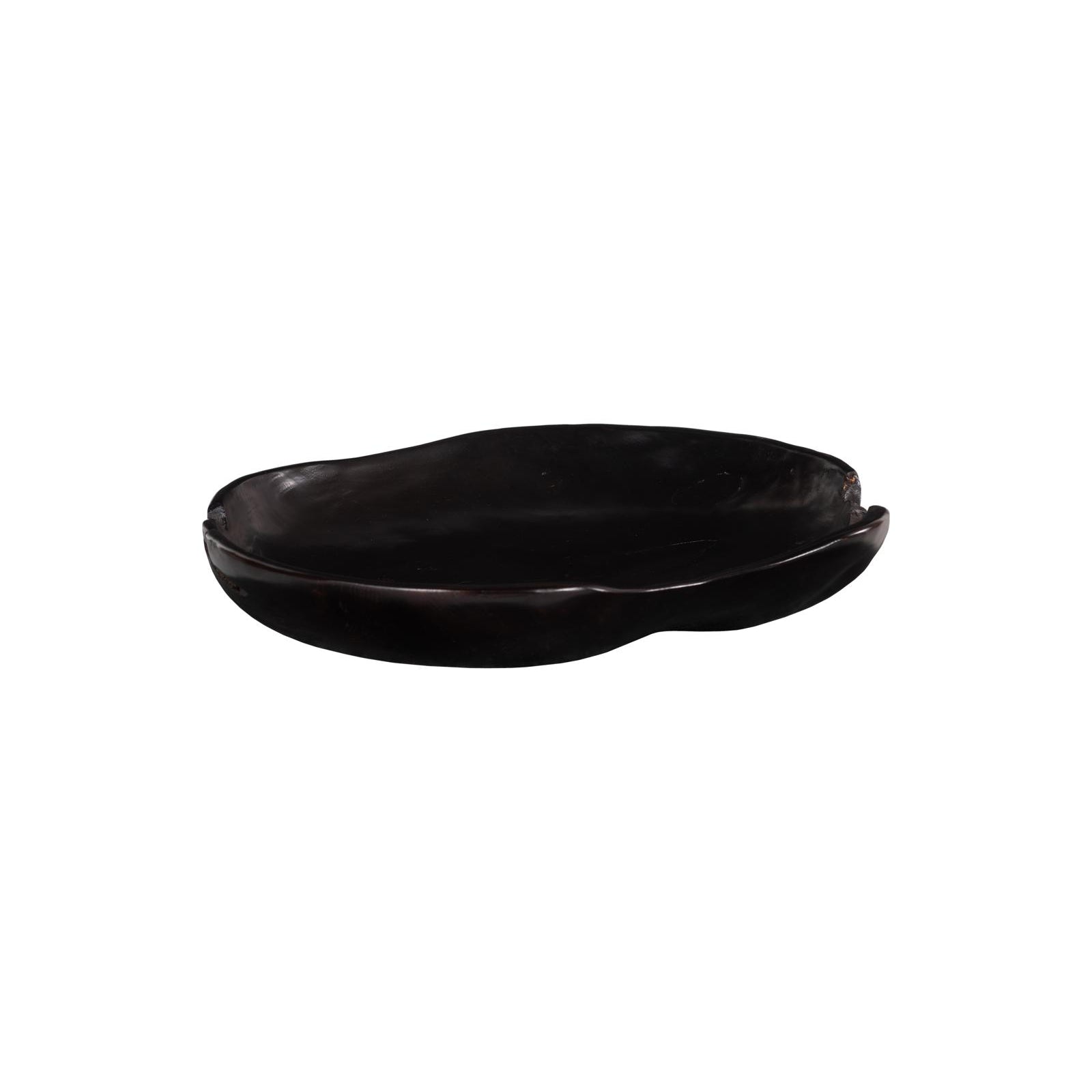 Teak Wood Bowl - Black