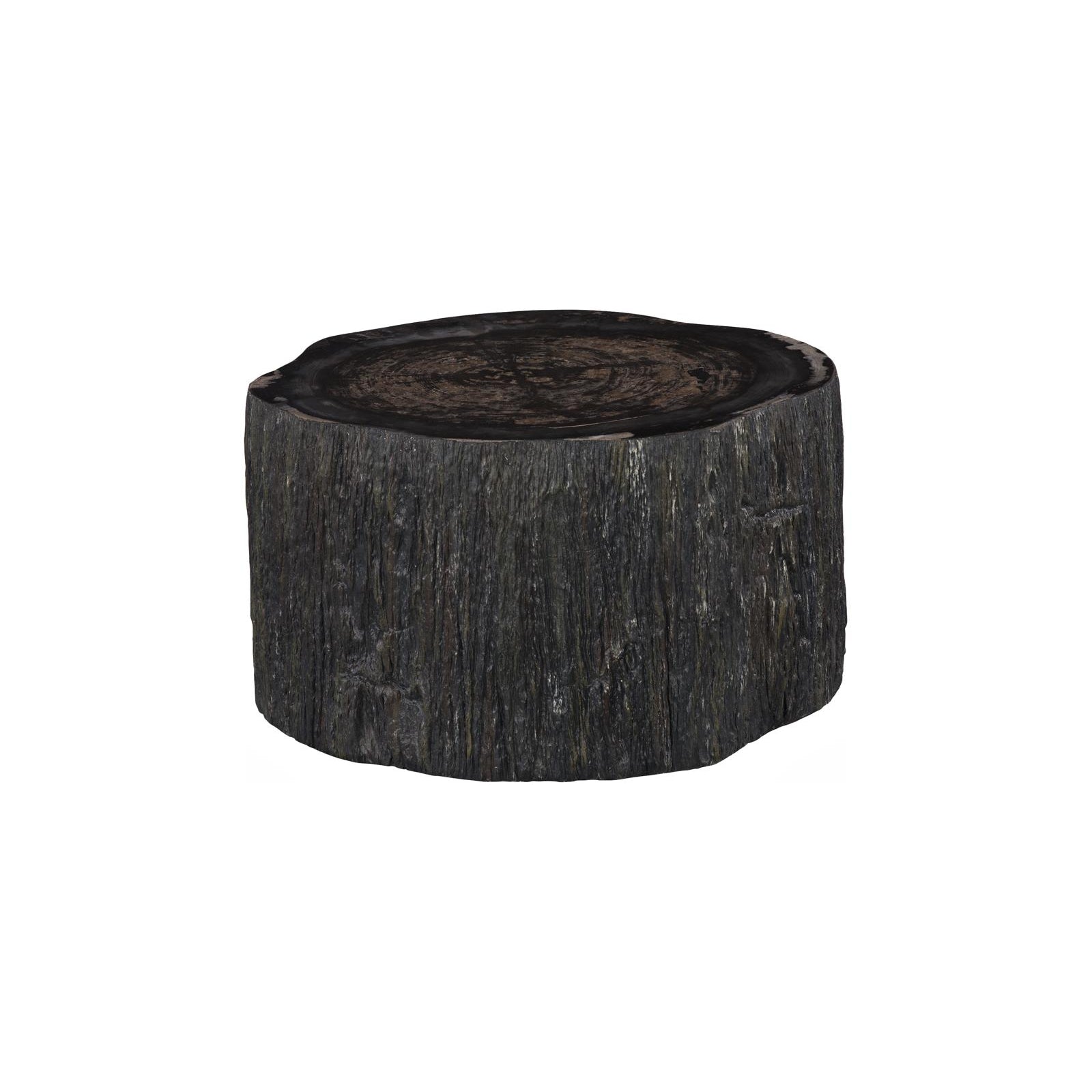 Chaka Petrified Coffee Table - Black