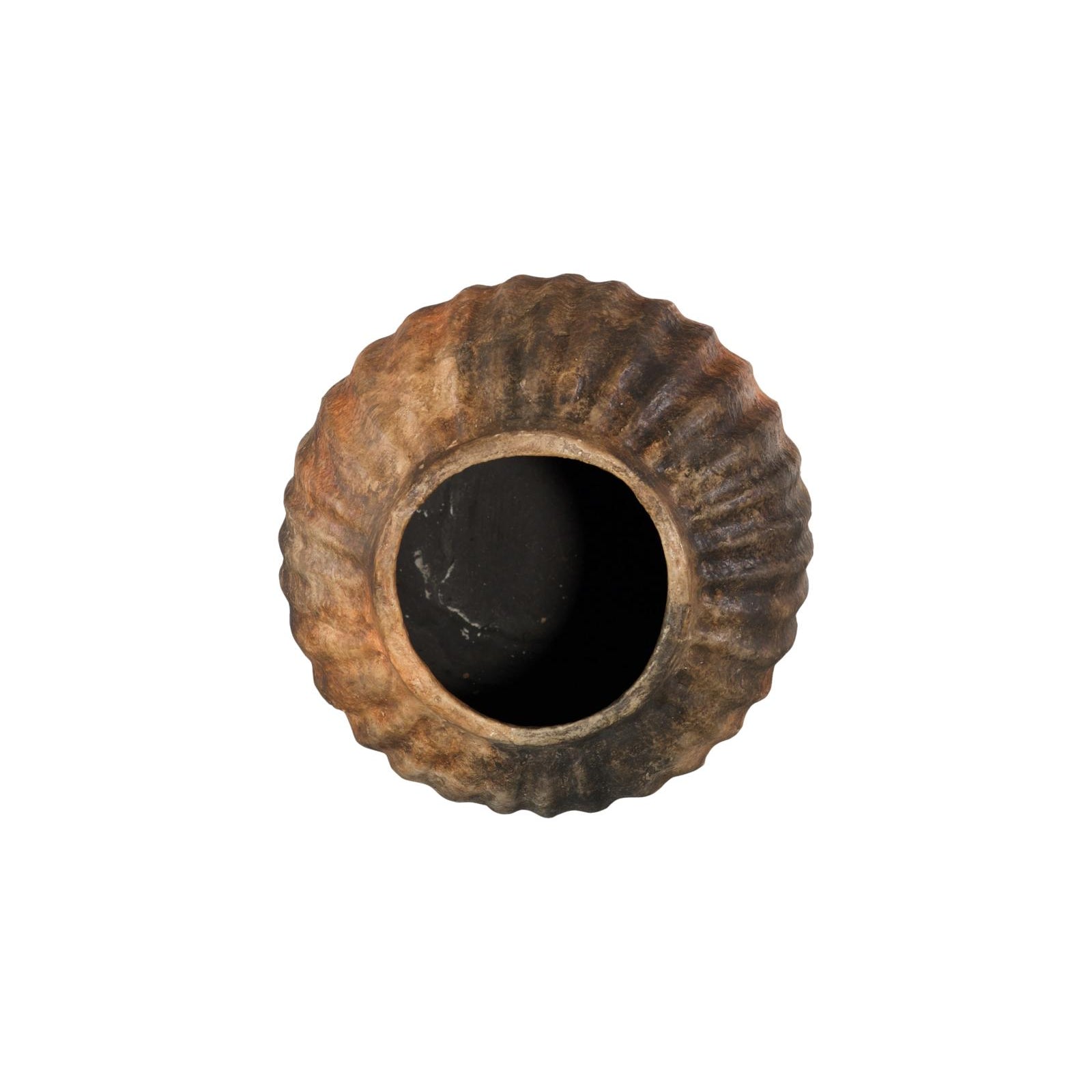 Raw Umber Vase - Globe