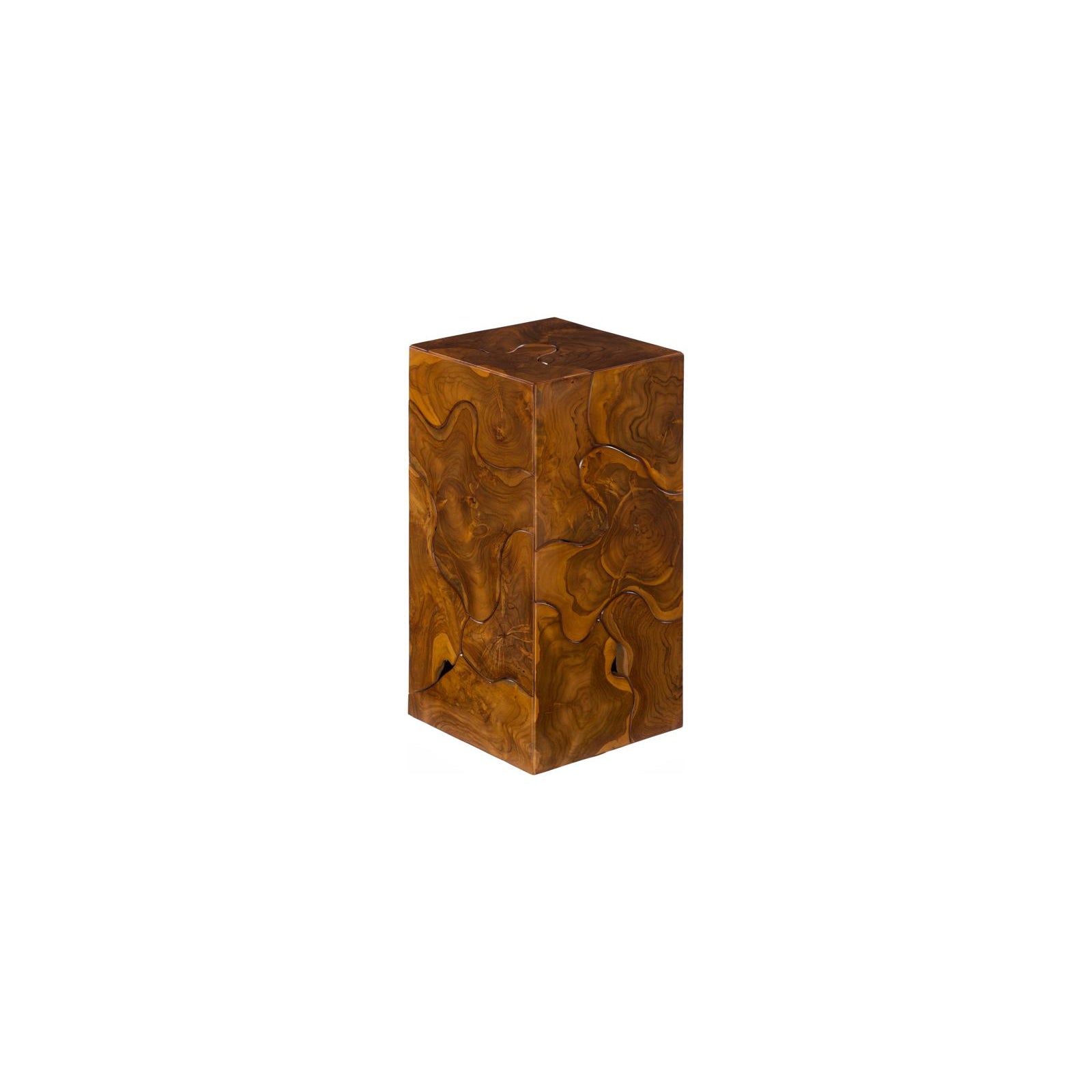 Teak Slice Pedestal
