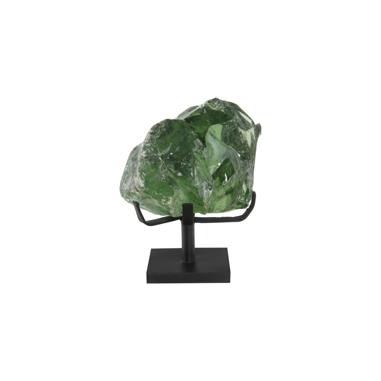 Refractory Glass Sculpture - Green