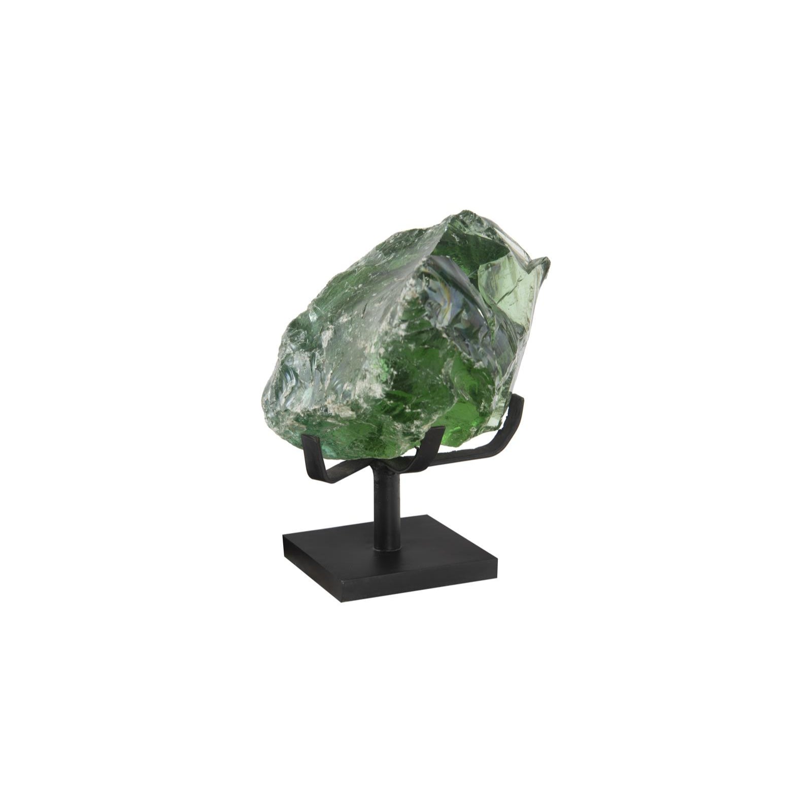 Refractory Glass Sculpture - Green
