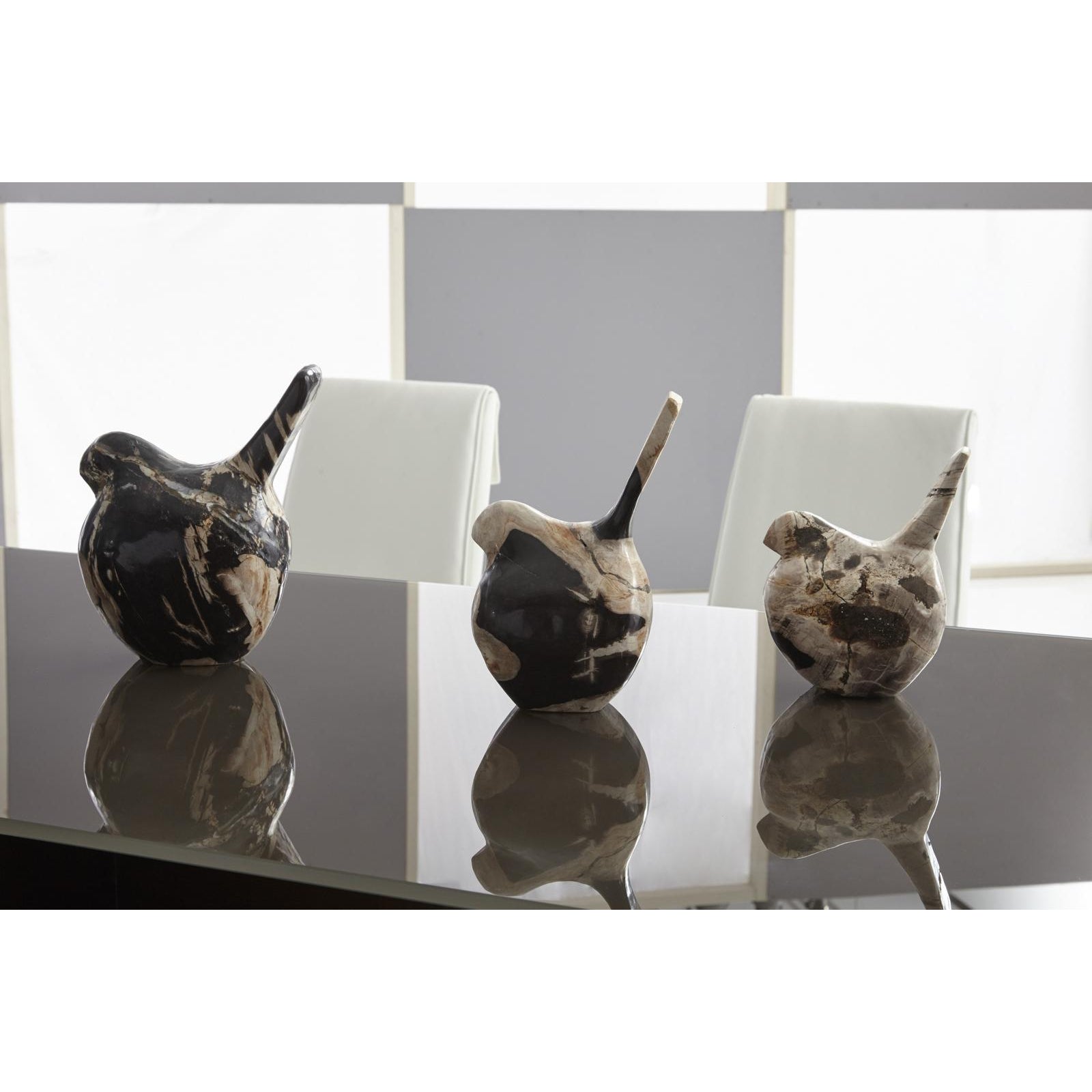 Petrified Wood Birds