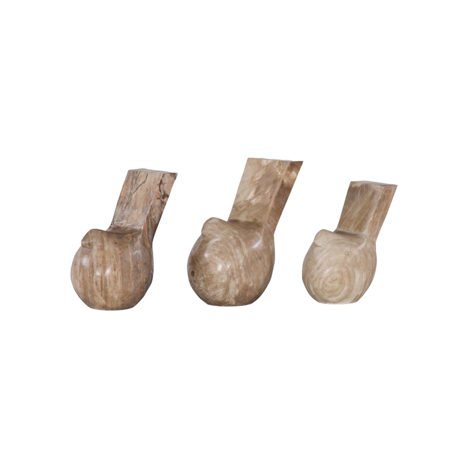 Petrified Wood Birds