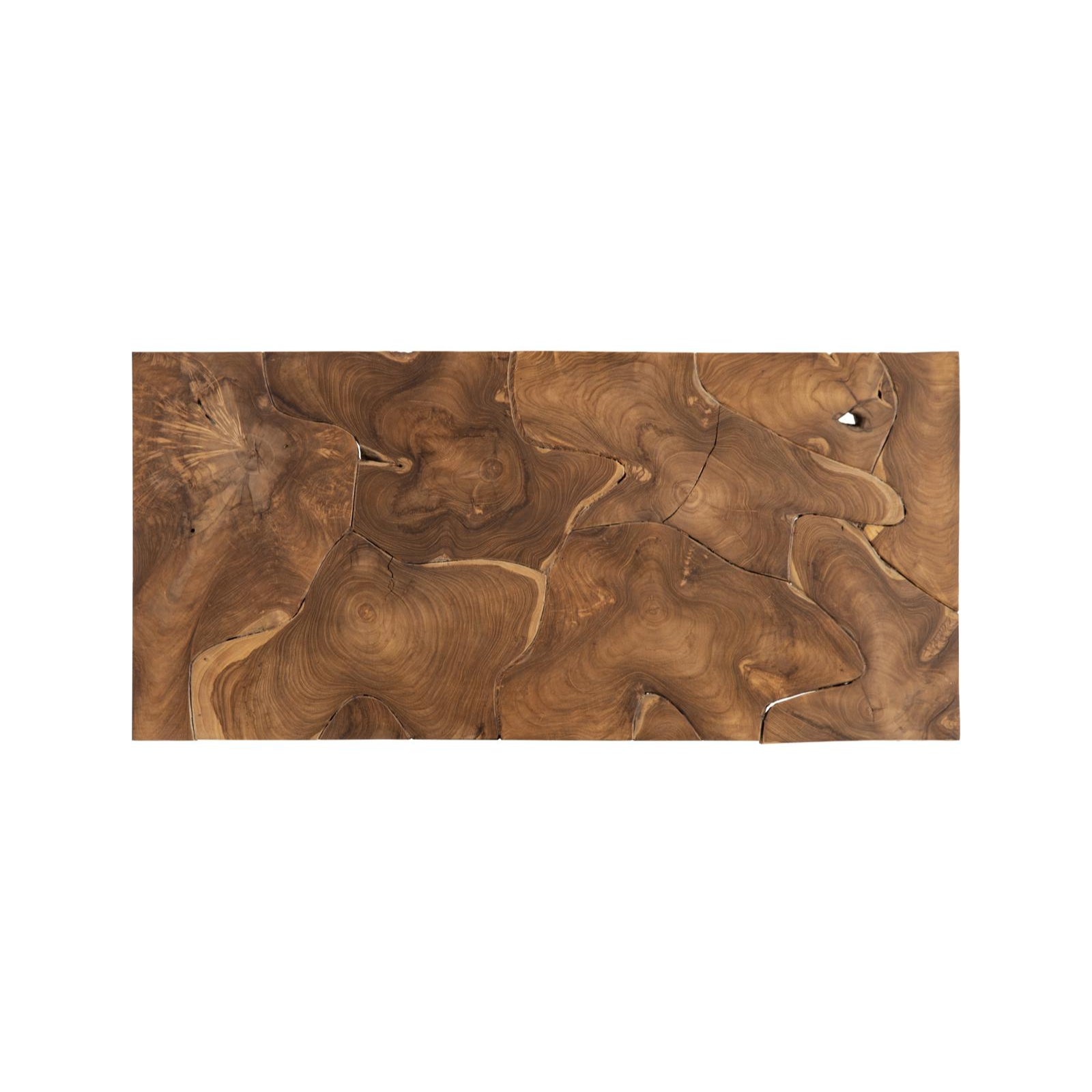 Teak Puzzle Coffee Table